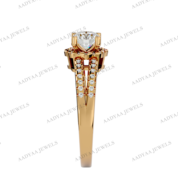 Hailee Diamond Ladies Ring