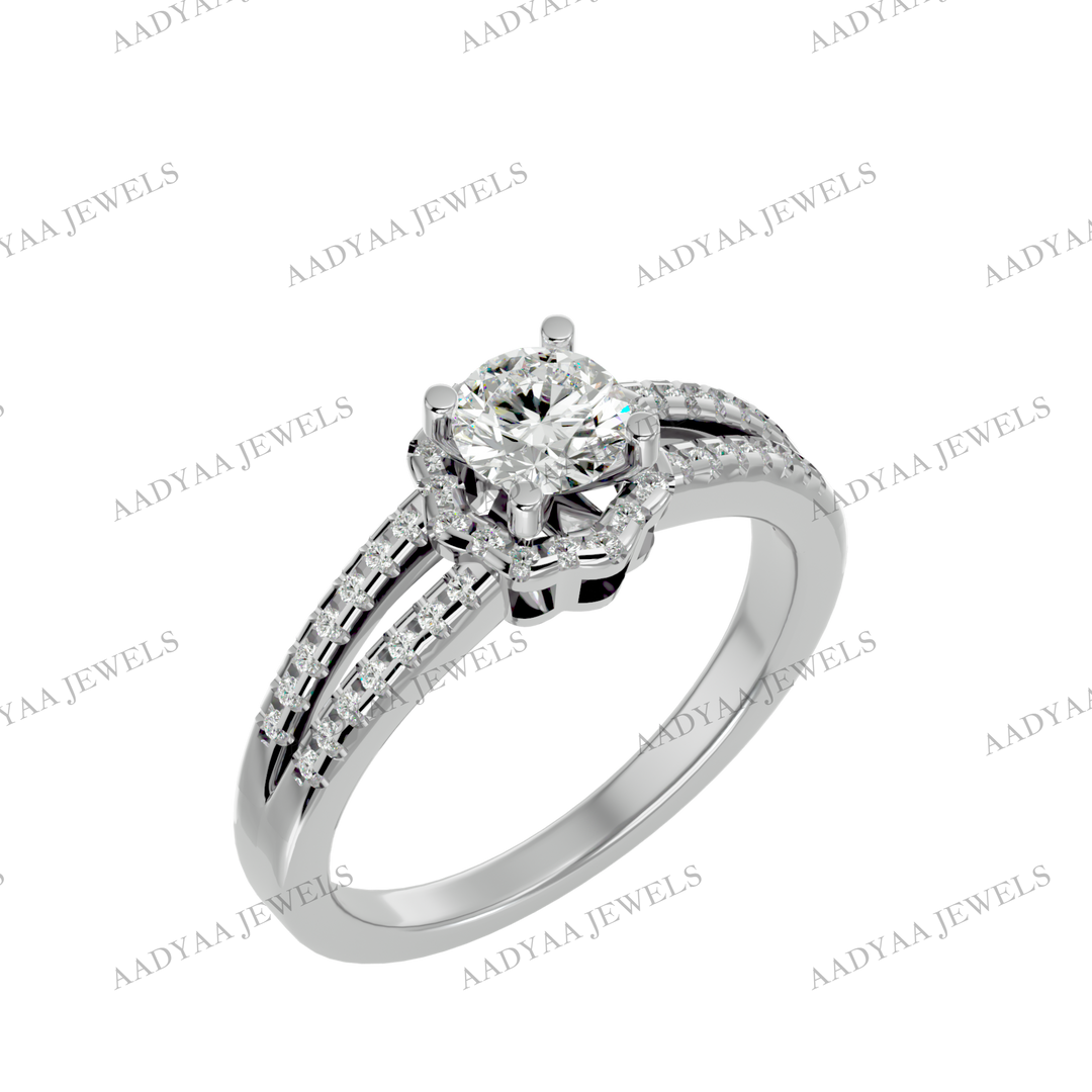 Hailee Diamond Ladies Ring