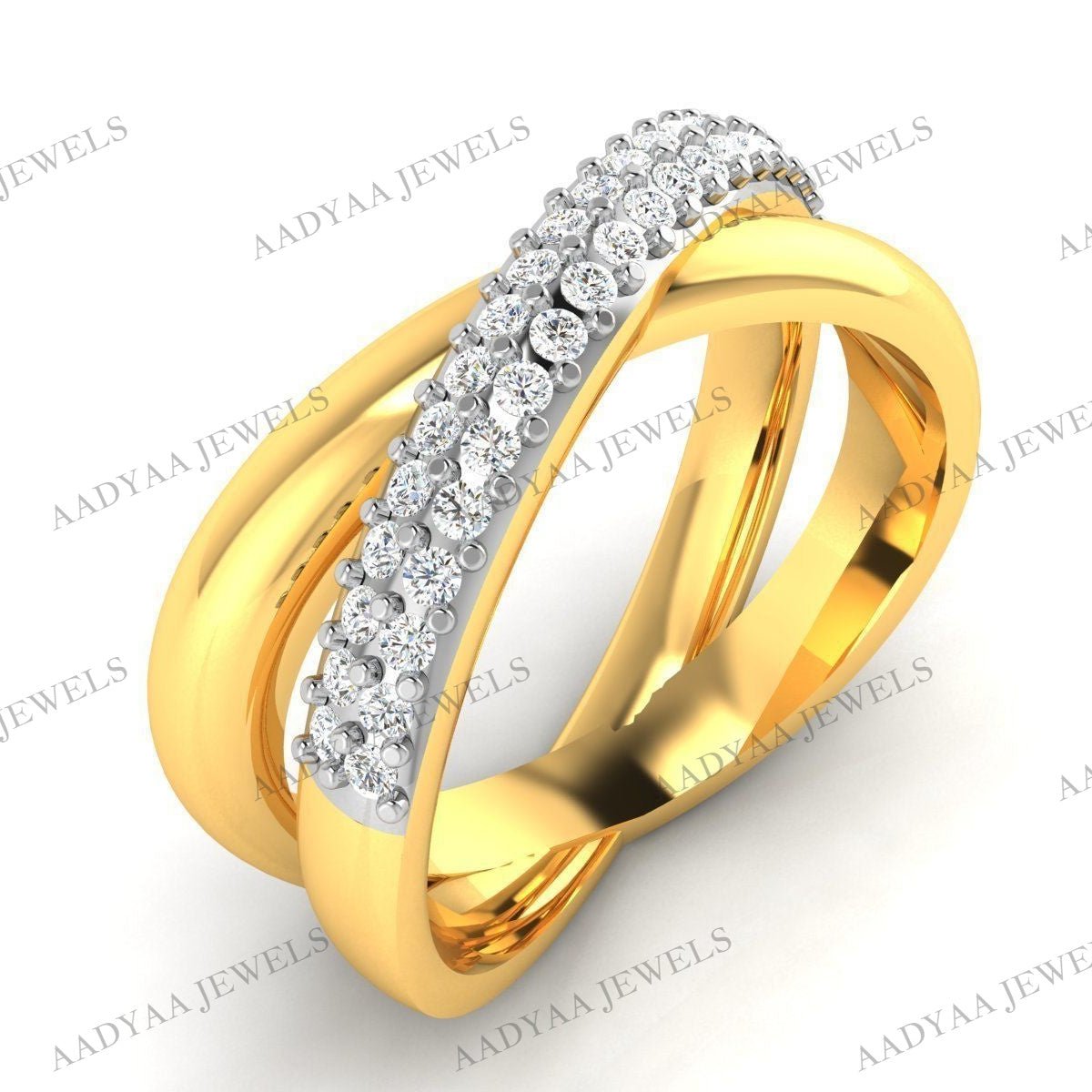 Maeve Diamond Ladies Ring | Aadyaajewels