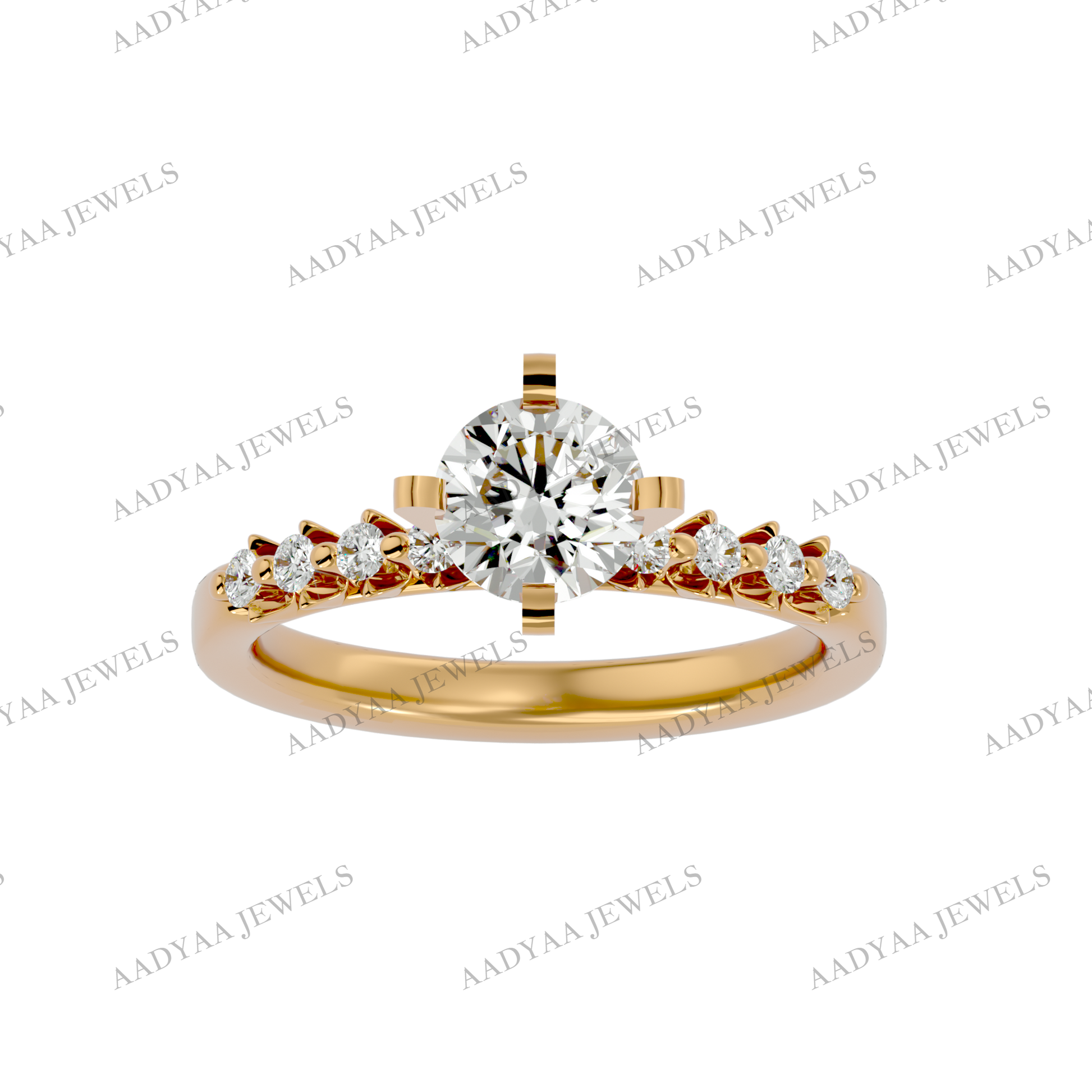 Elsa Diamond Ladies Ring | Aadyaajewels