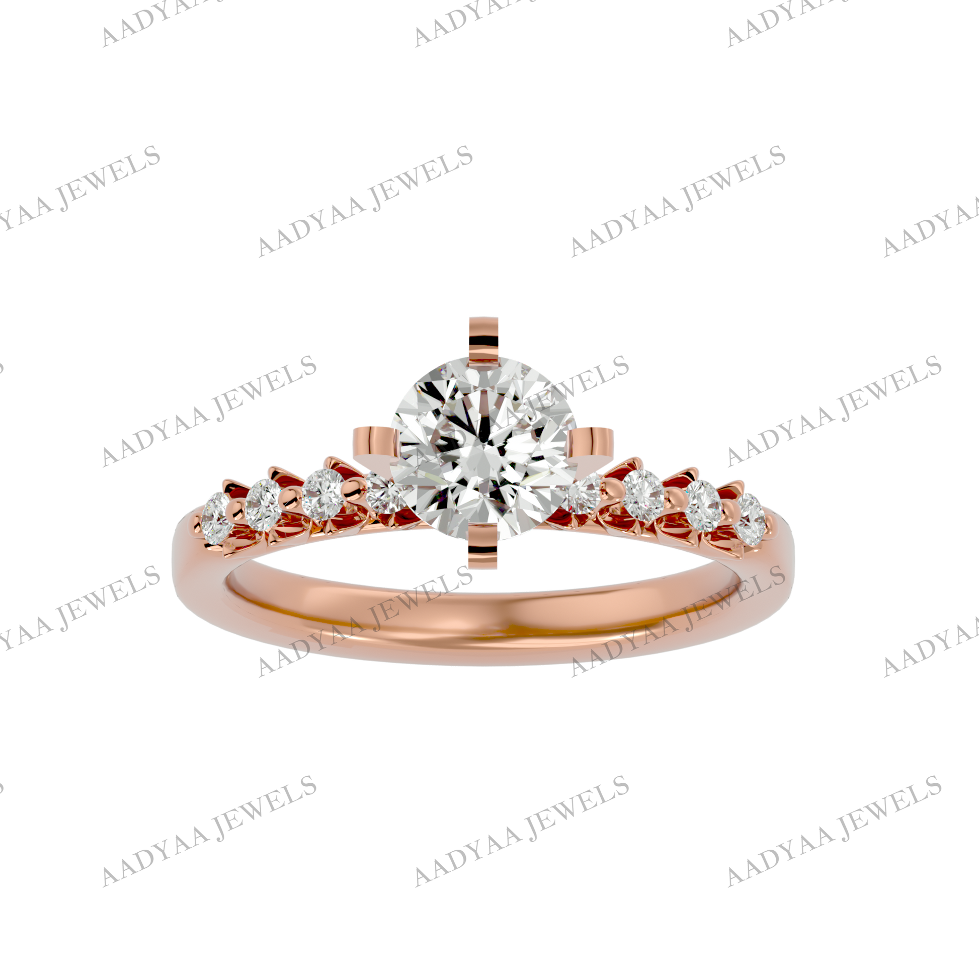 Elsa Diamond Ladies Ring | Aadyaajewels
