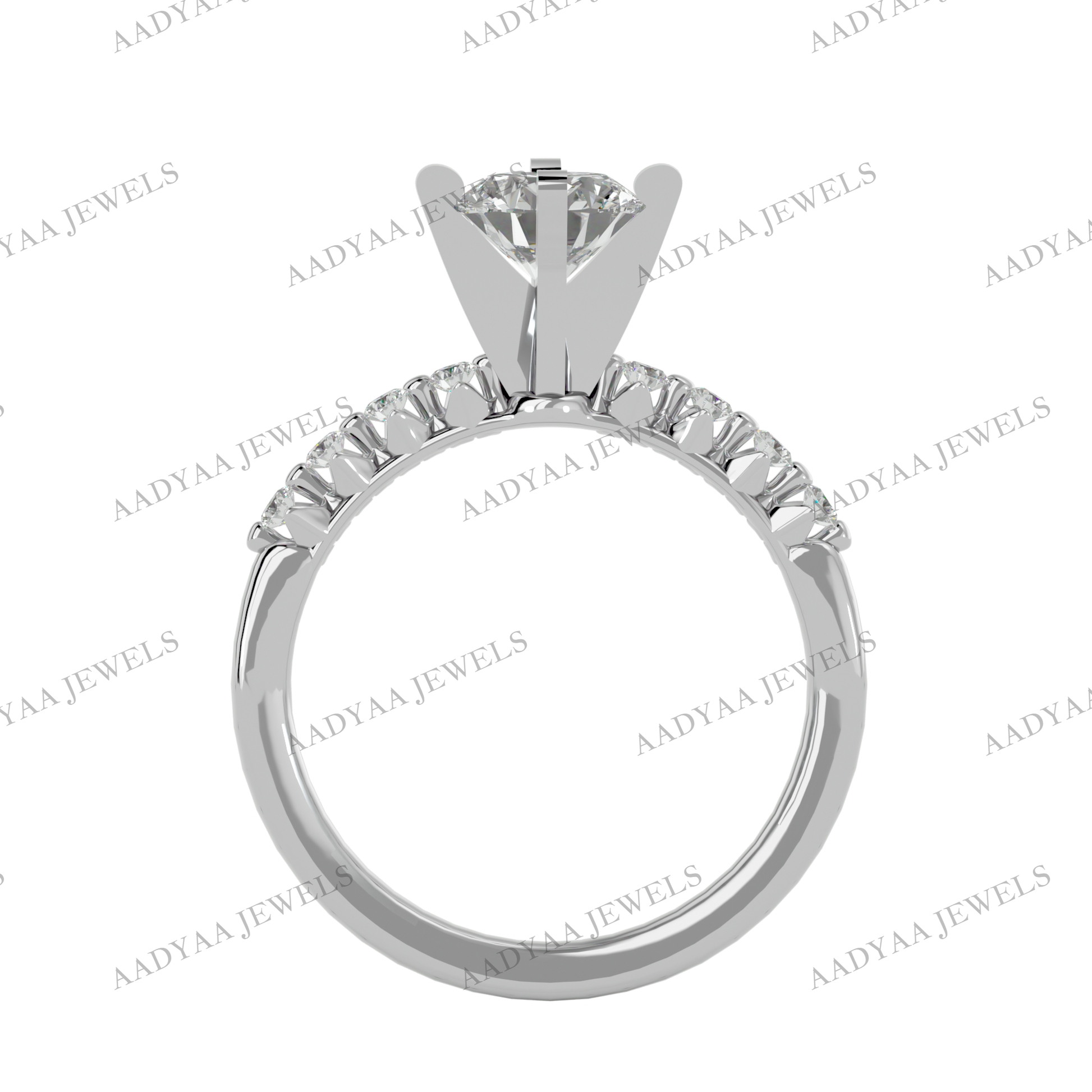 Elsa Diamond Ladies Ring | Aadyaajewels