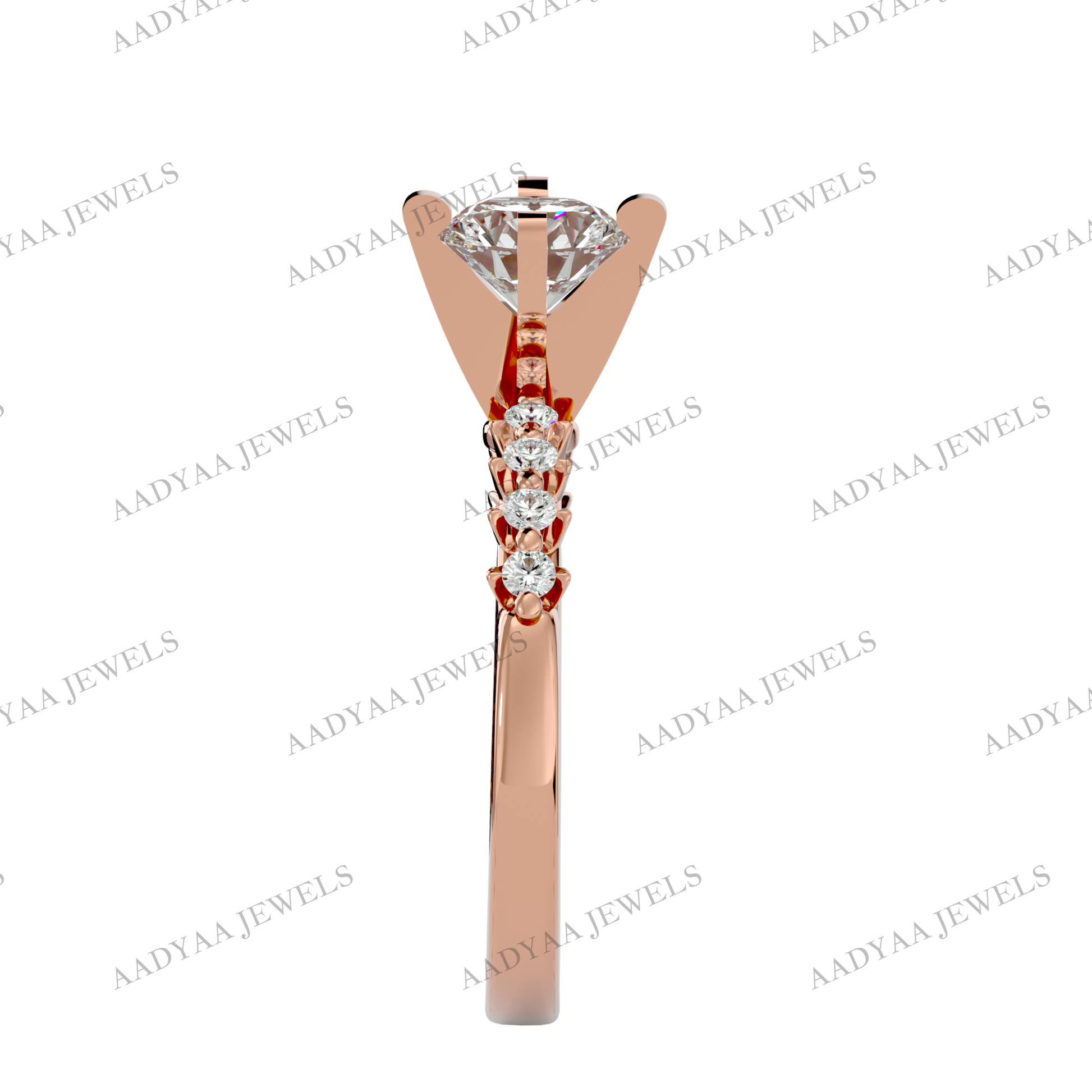 Elsa Diamond Ladies Ring | Aadyaajewels