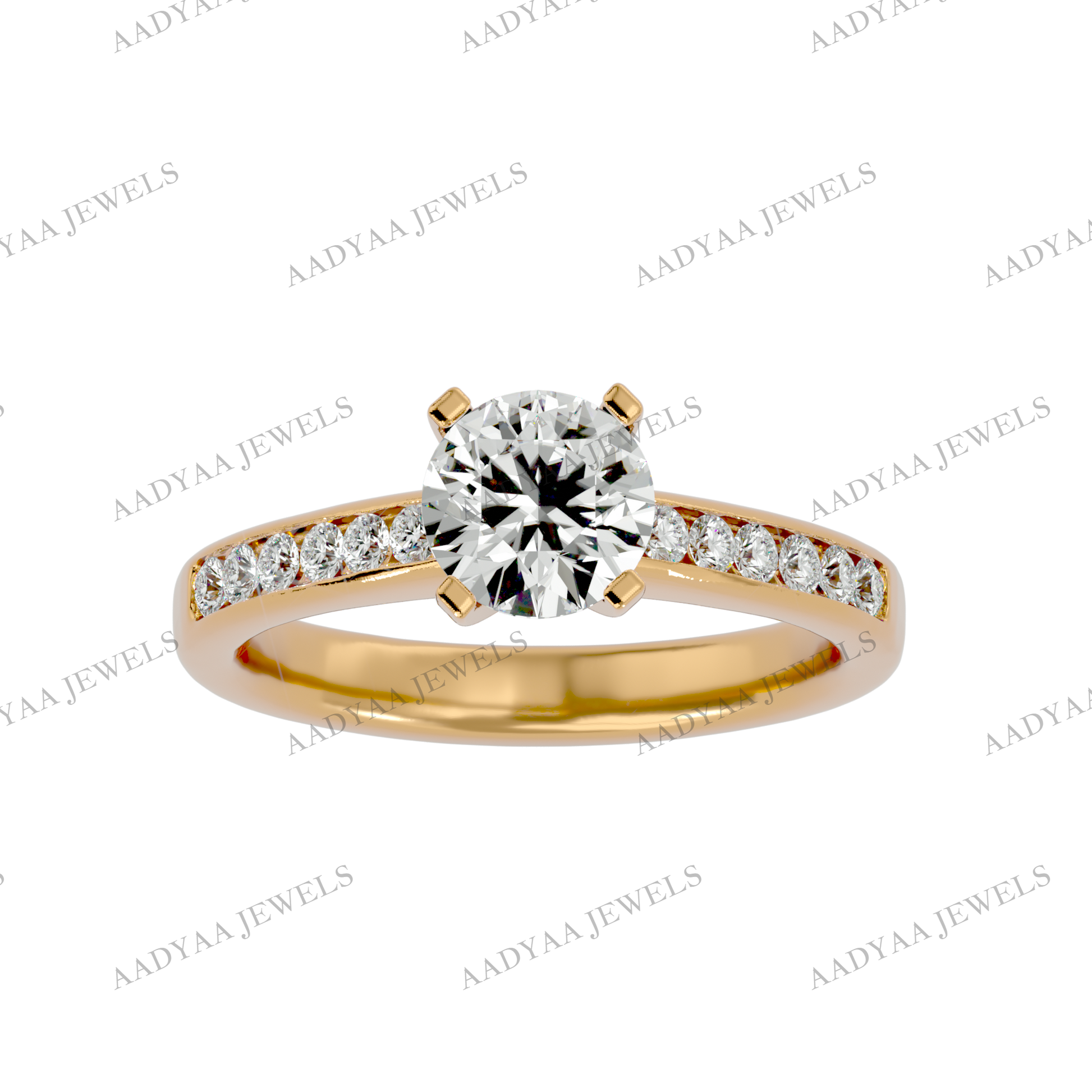 Kamiyah Diamond Ladies Ring | Aadyaajewels