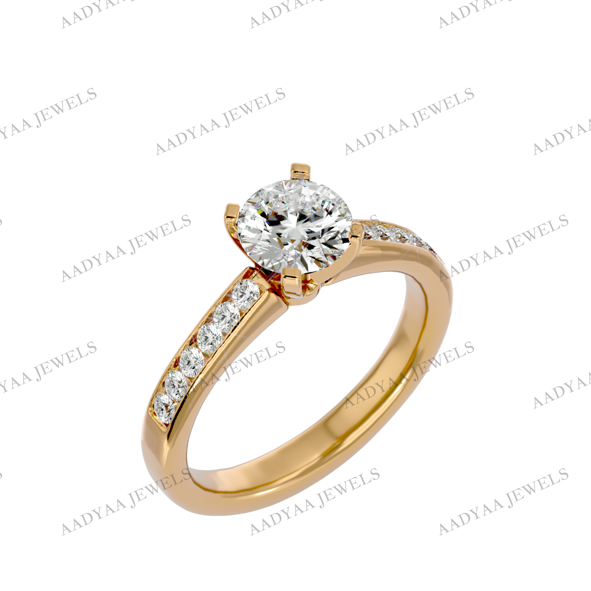 Kamiyah Diamond Ladies Ring | Aadyaajewels