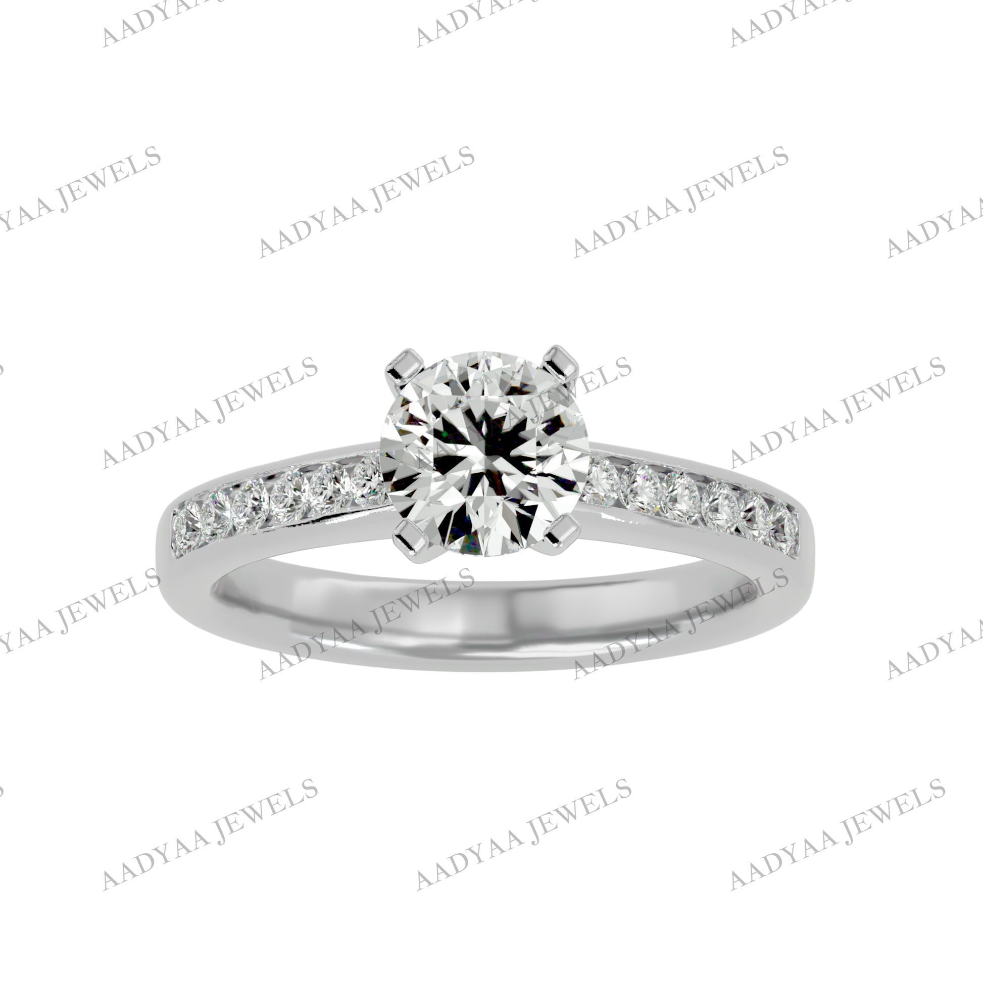 Kamiyah Diamond Ladies Ring | Aadyaajewels