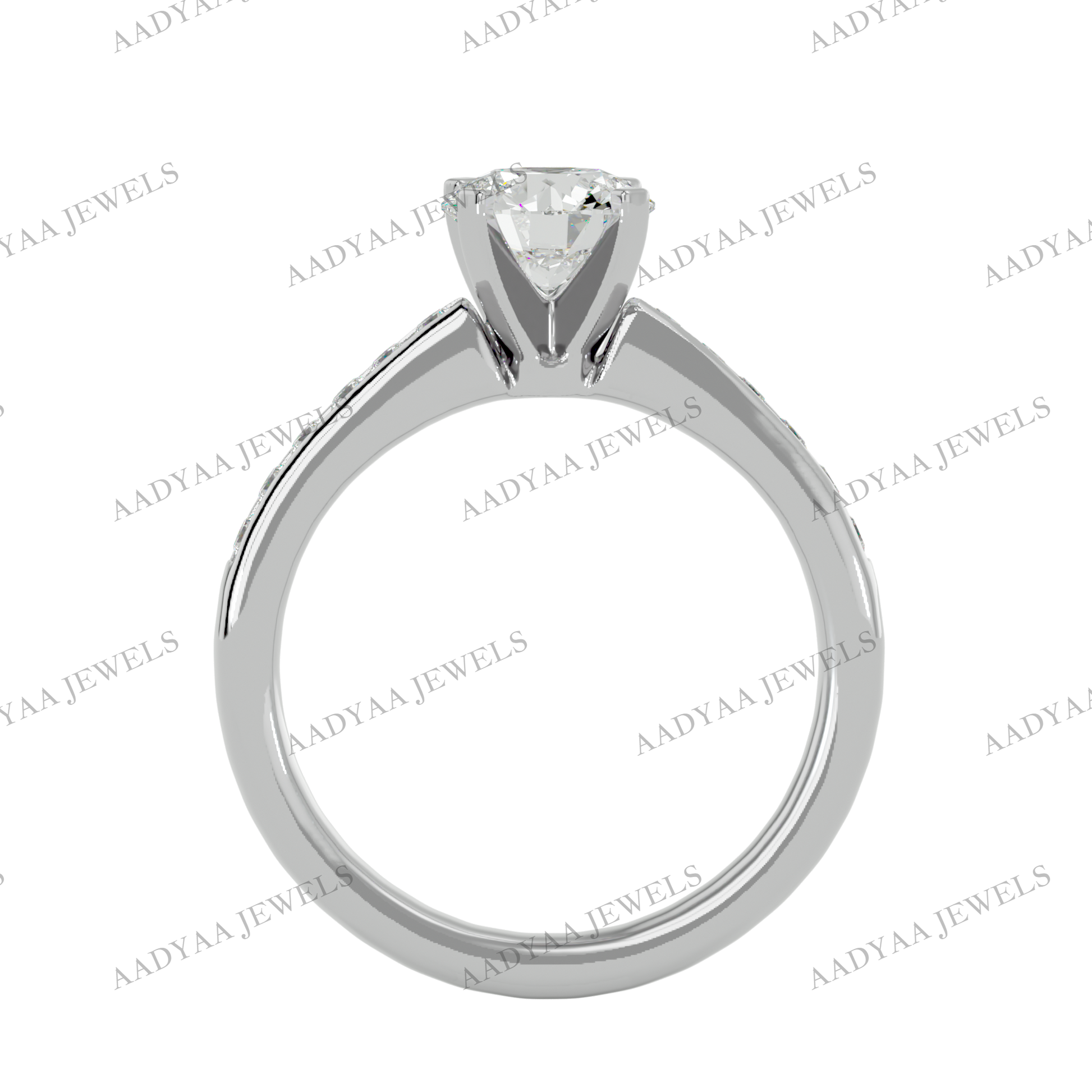 Kamiyah Diamond Ladies Ring | Aadyaajewels