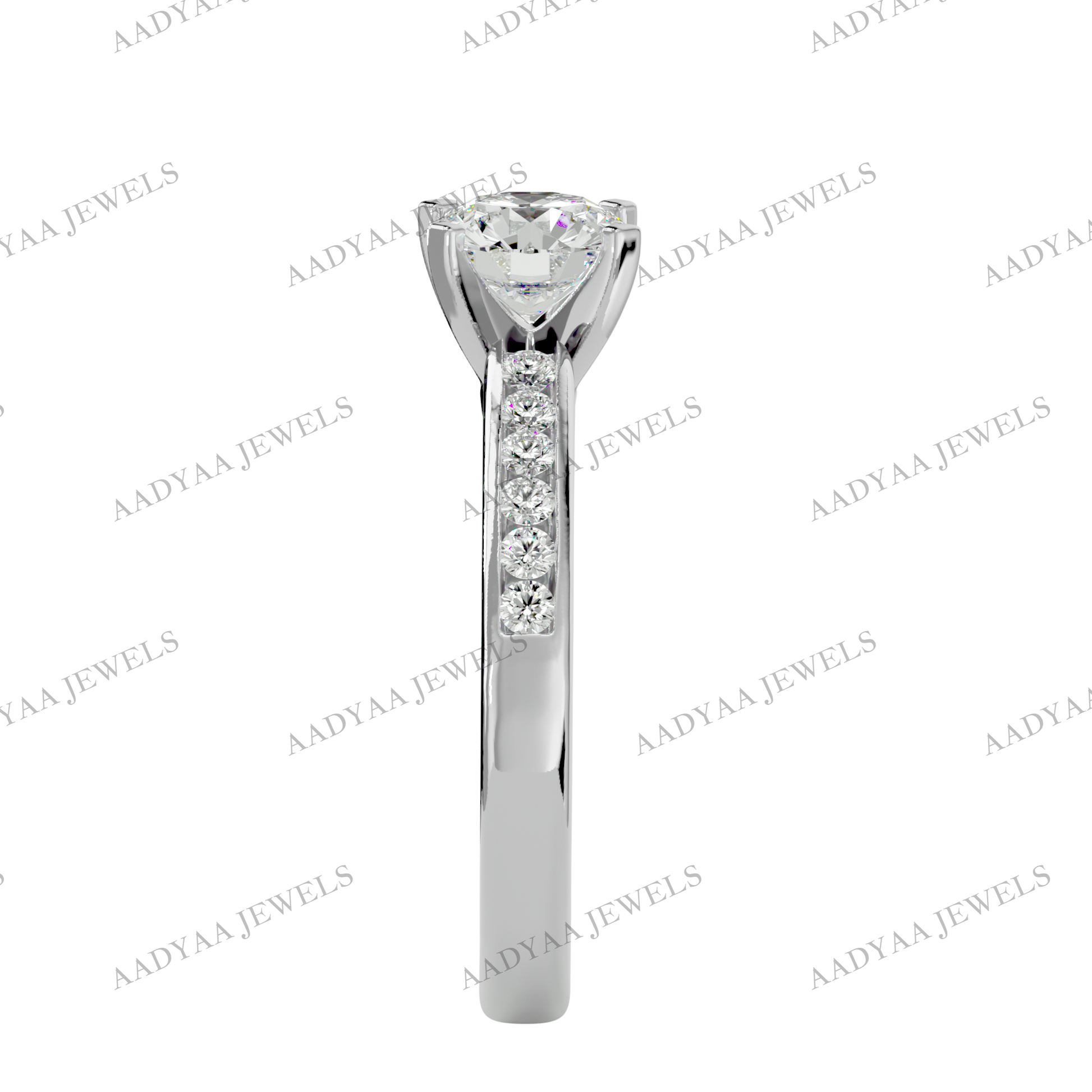 Kamiyah Diamond Ladies Ring | Aadyaajewels