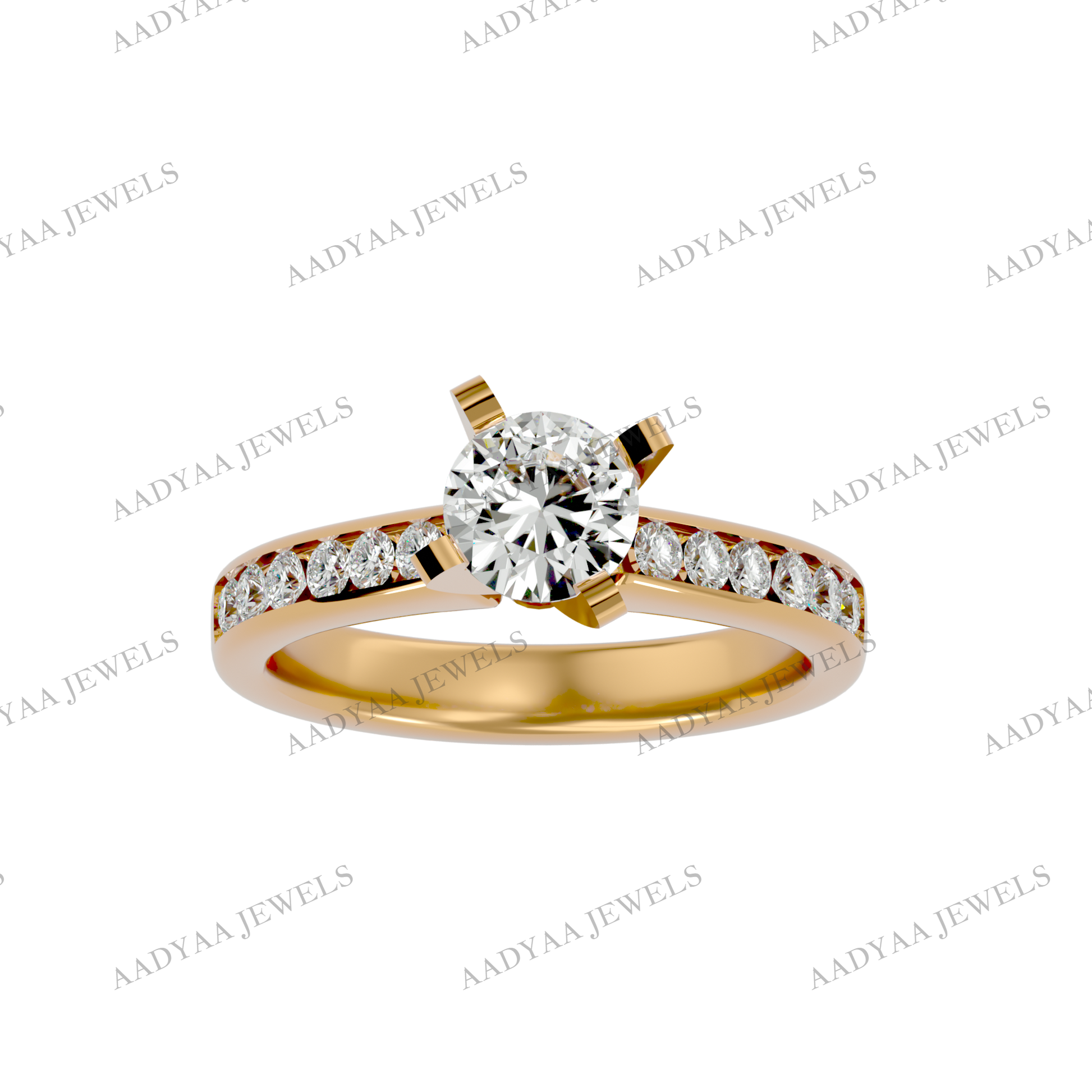Kiana Diamond Ladies Ring | Aadyaajewels