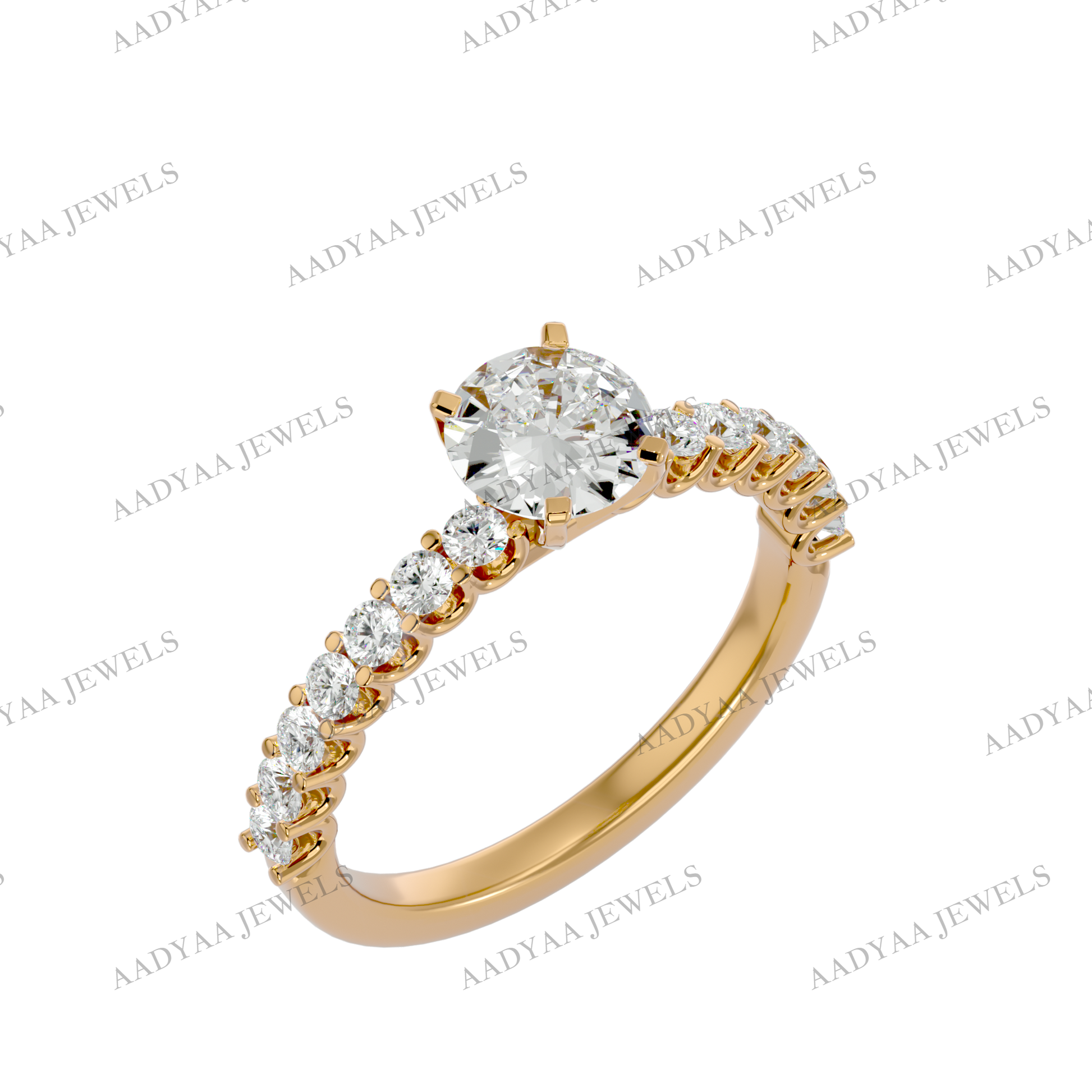Arlette Diamond Ladies Ring | Aadyaajewels