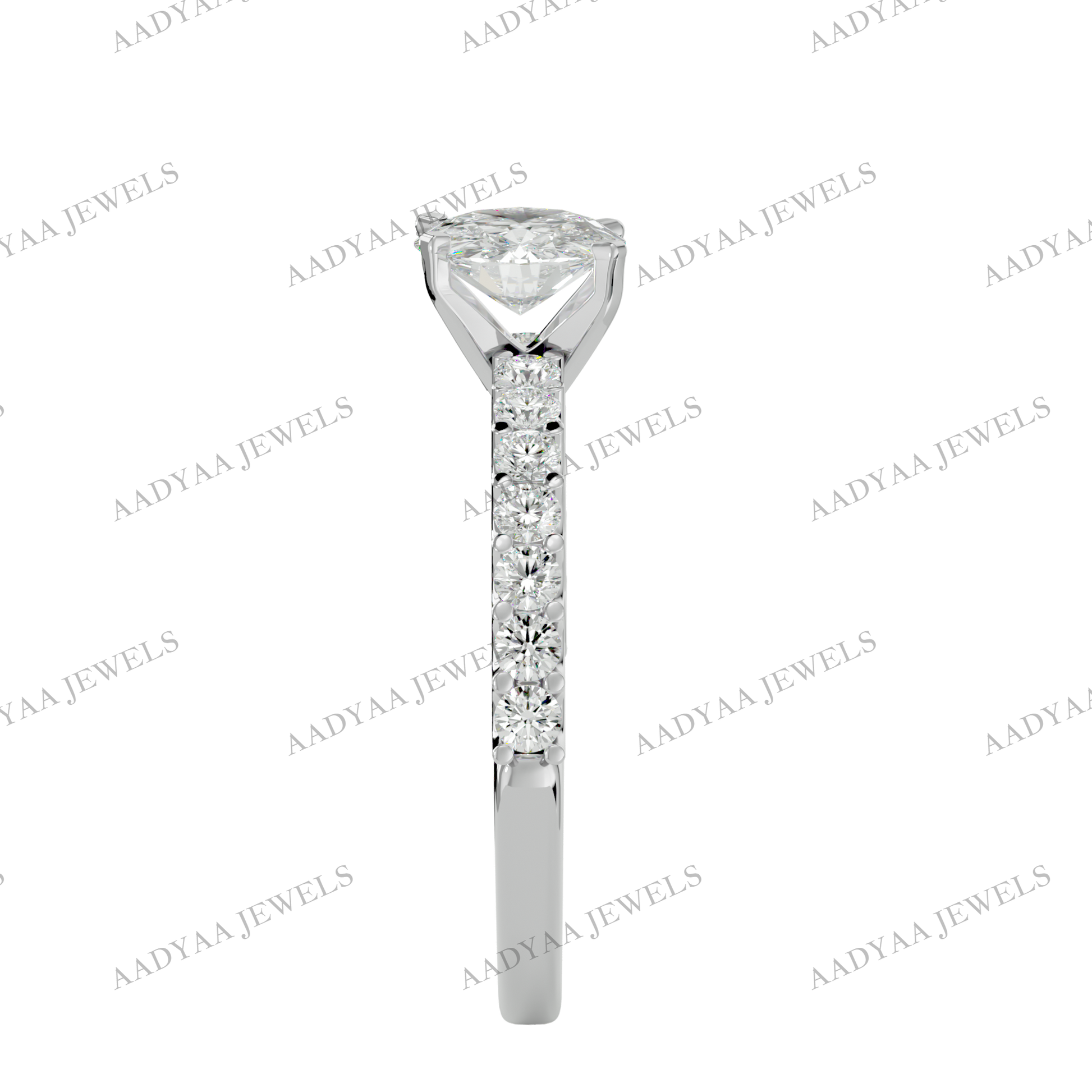Arlette Diamond Ladies Ring | Aadyaajewels