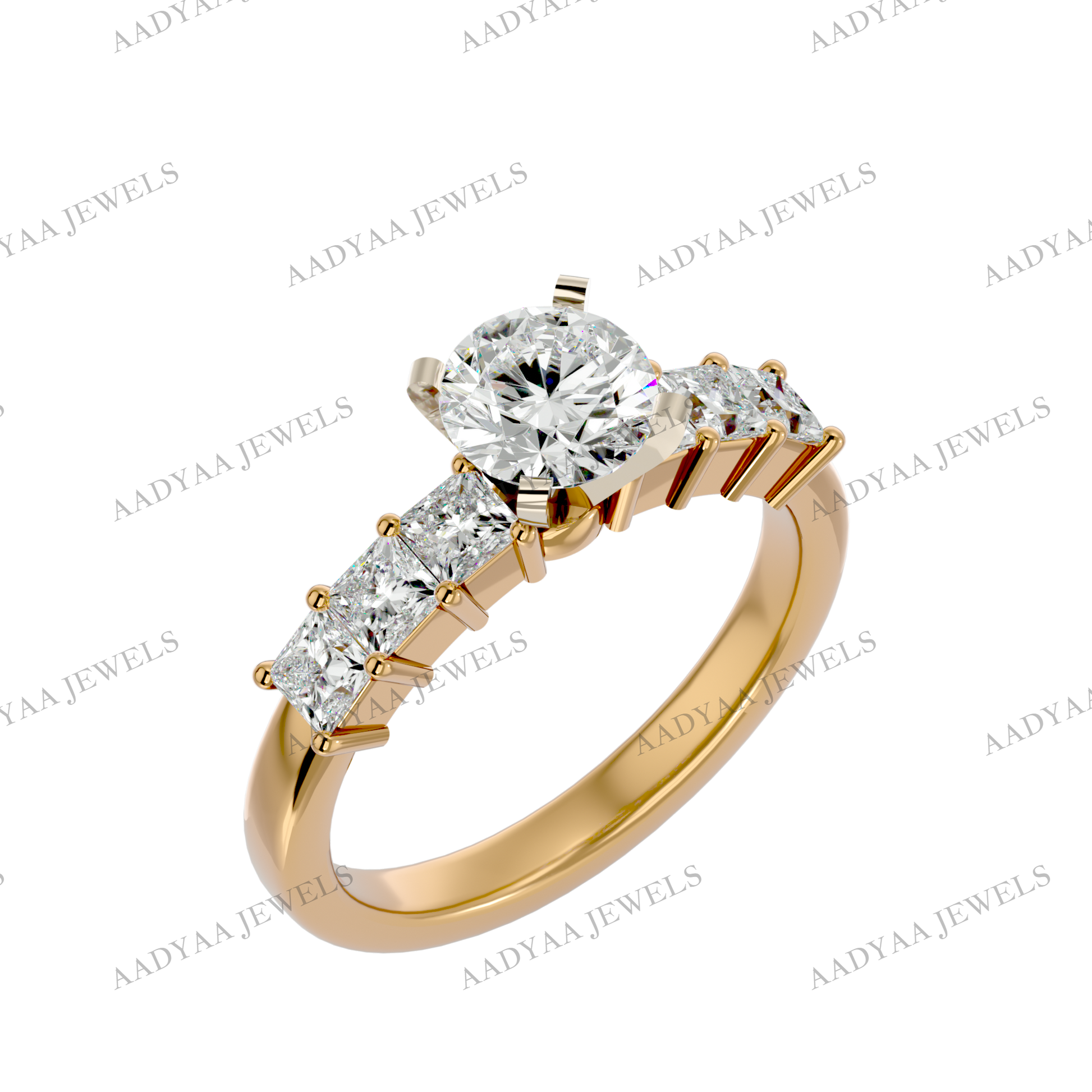 Kadence Diamond Ladies Ring | Aadyaajewels