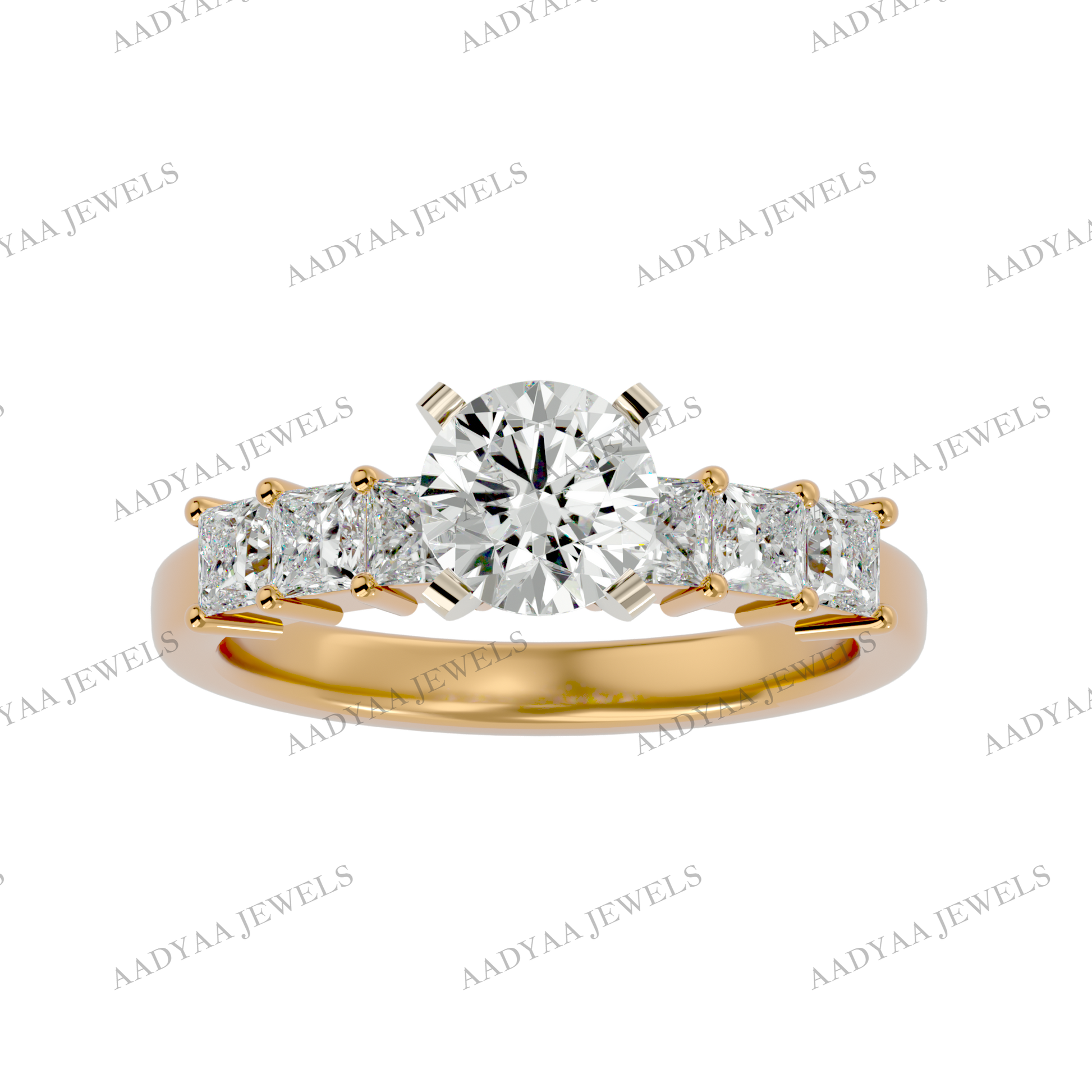 Kadence Diamond Ladies Ring | Aadyaajewels