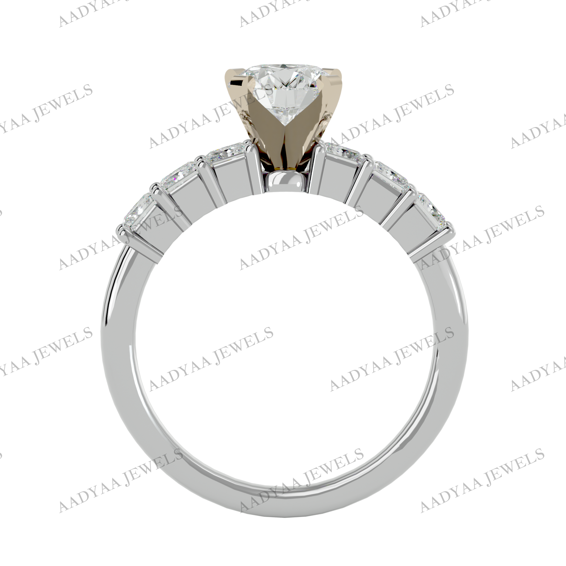 Kadence Diamond Ladies Ring | Aadyaajewels