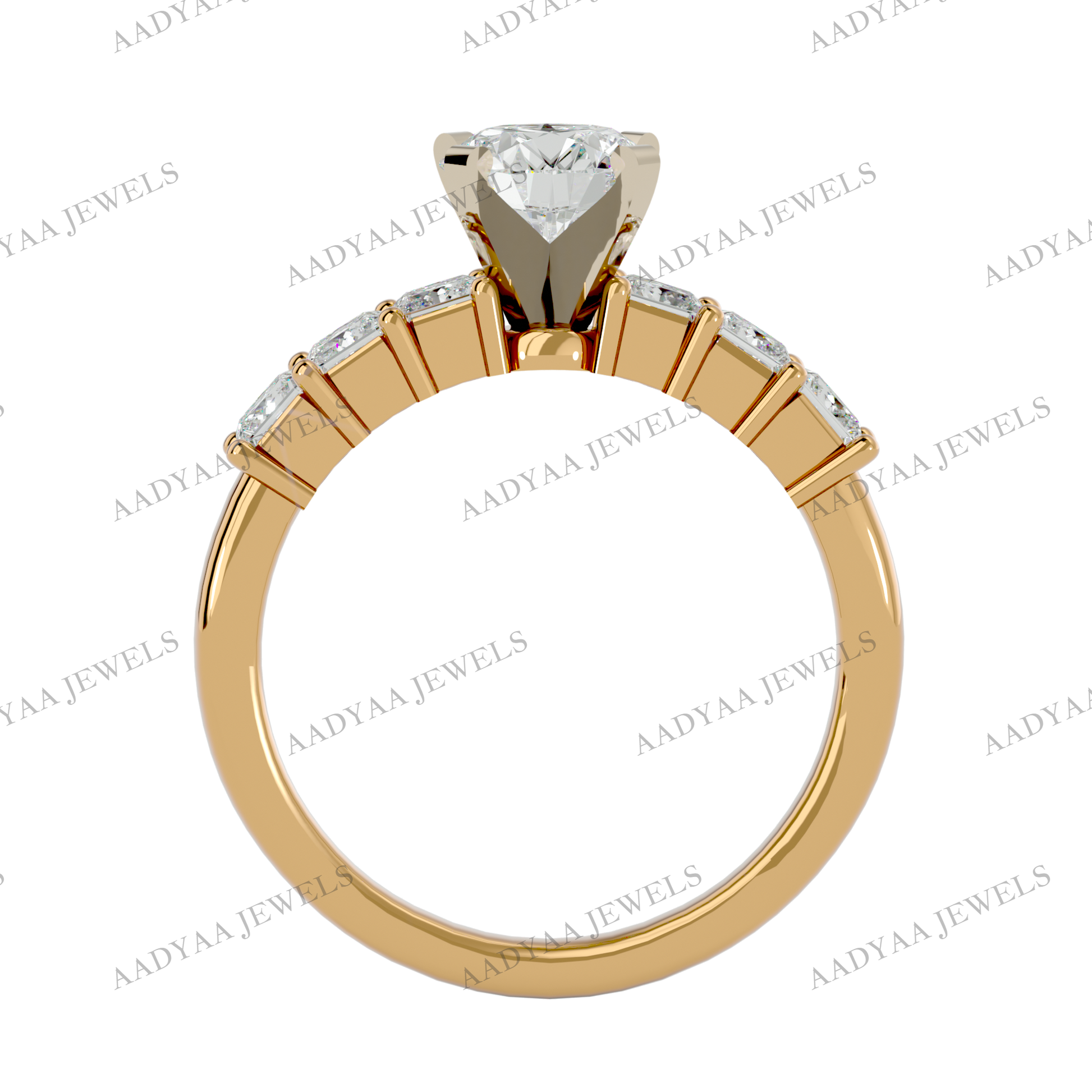 Kadence Diamond Ladies Ring | Aadyaajewels