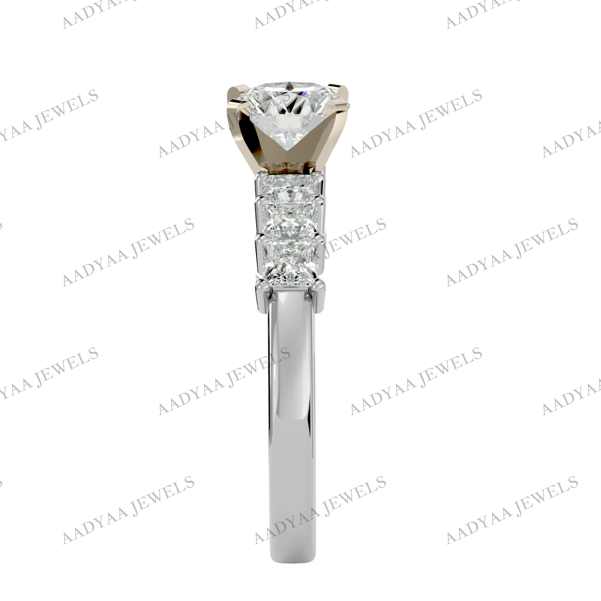 Kadence Diamond Ladies Ring | Aadyaajewels