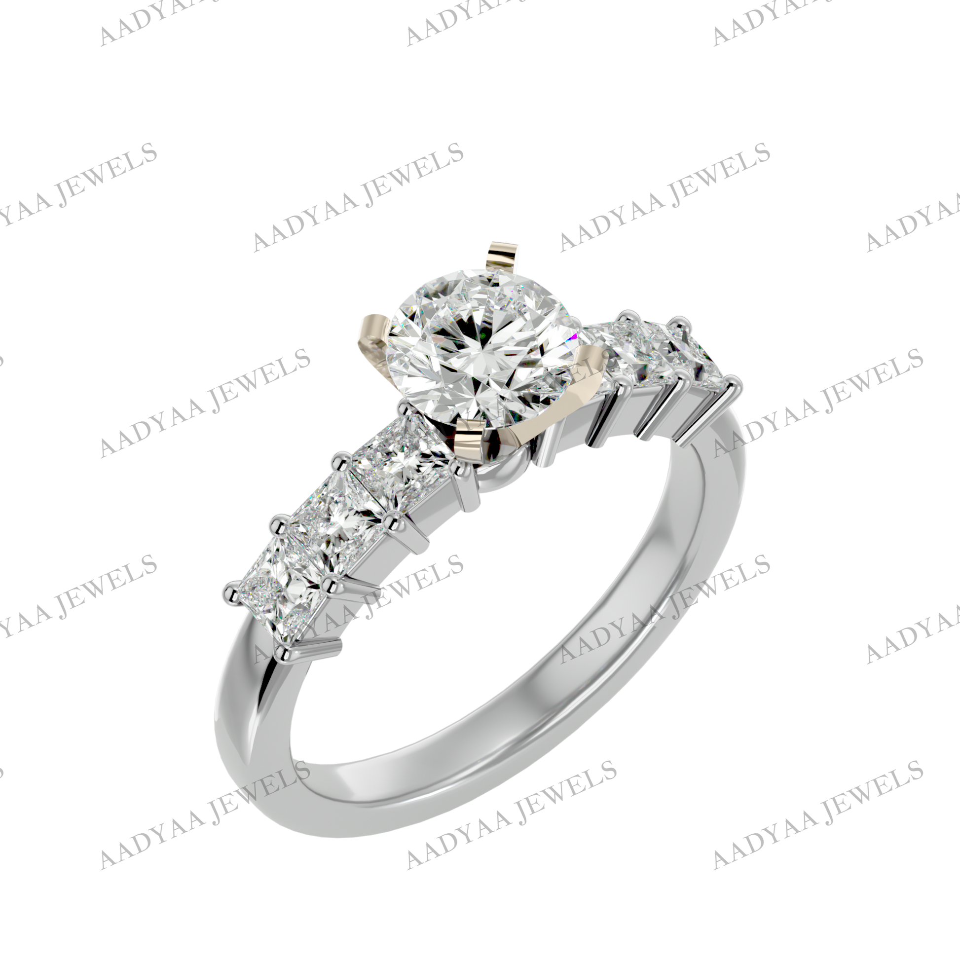 Kadence Diamond Ladies Ring | Aadyaajewels