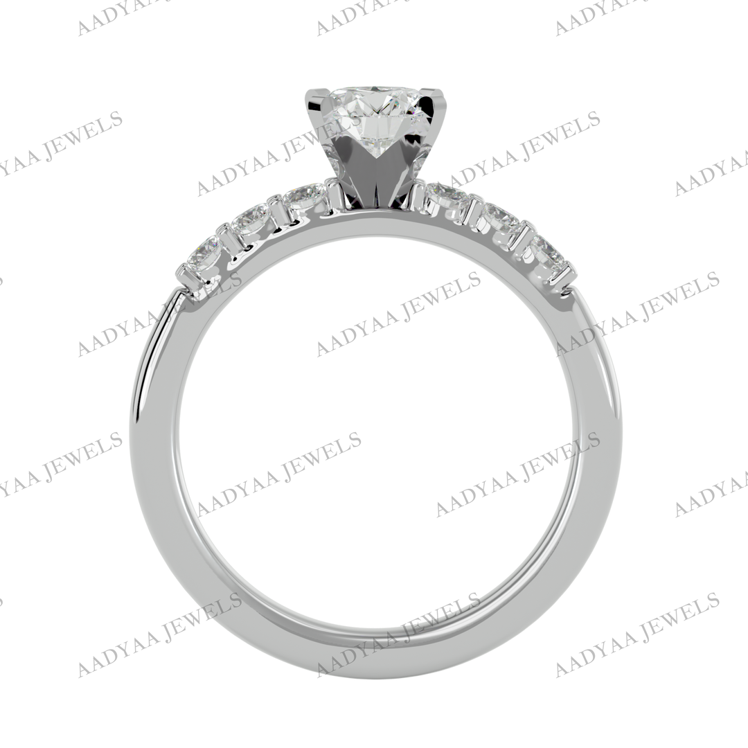 Halle Diamond Ladies Ring