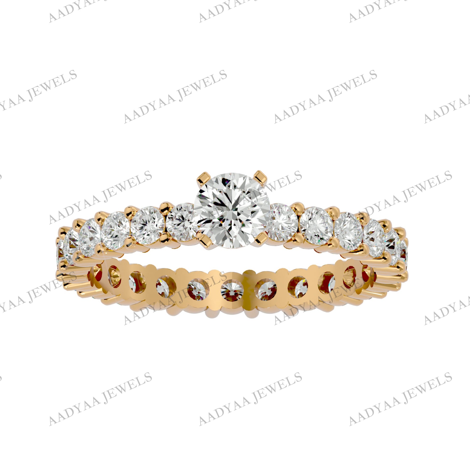 Erika Diamond Ladies Ring | Aadyaajewels