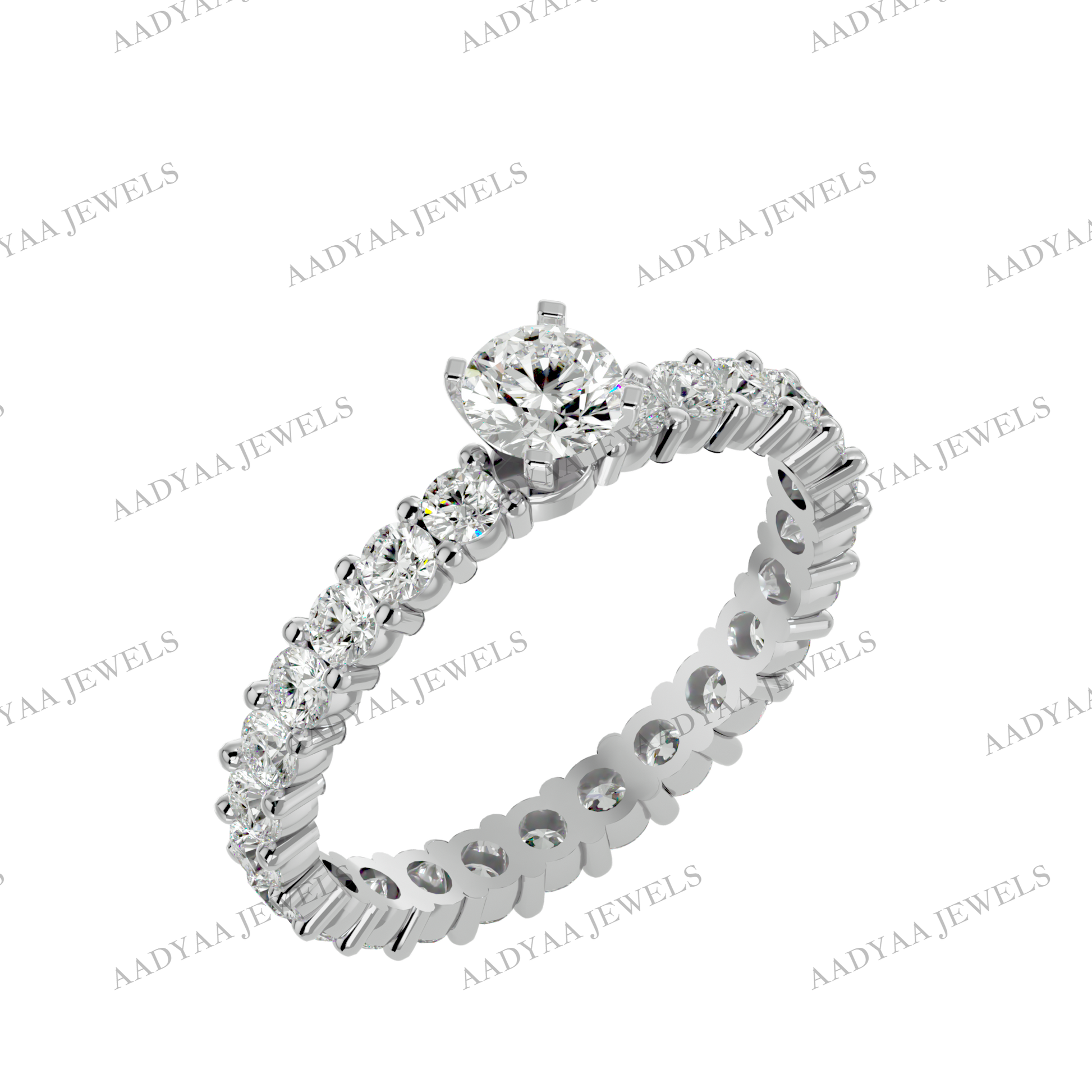 Erika Diamond Ladies Ring | Aadyaajewels