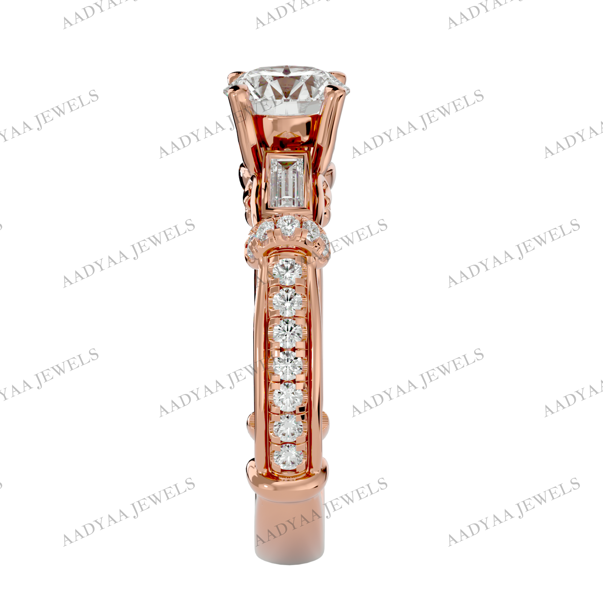 Sylvie Diamond Ladies Ring | Aadyaajewels