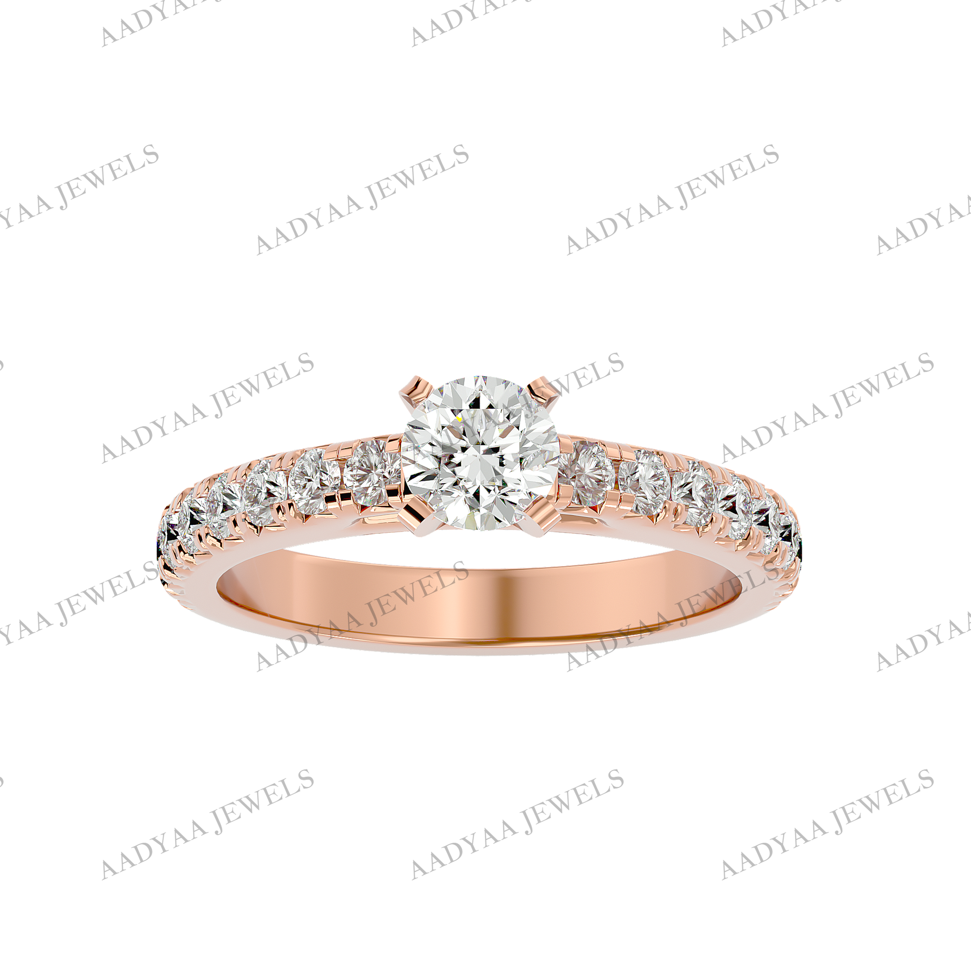 Erica Diamond Ladies Ring | Aadyaajewels