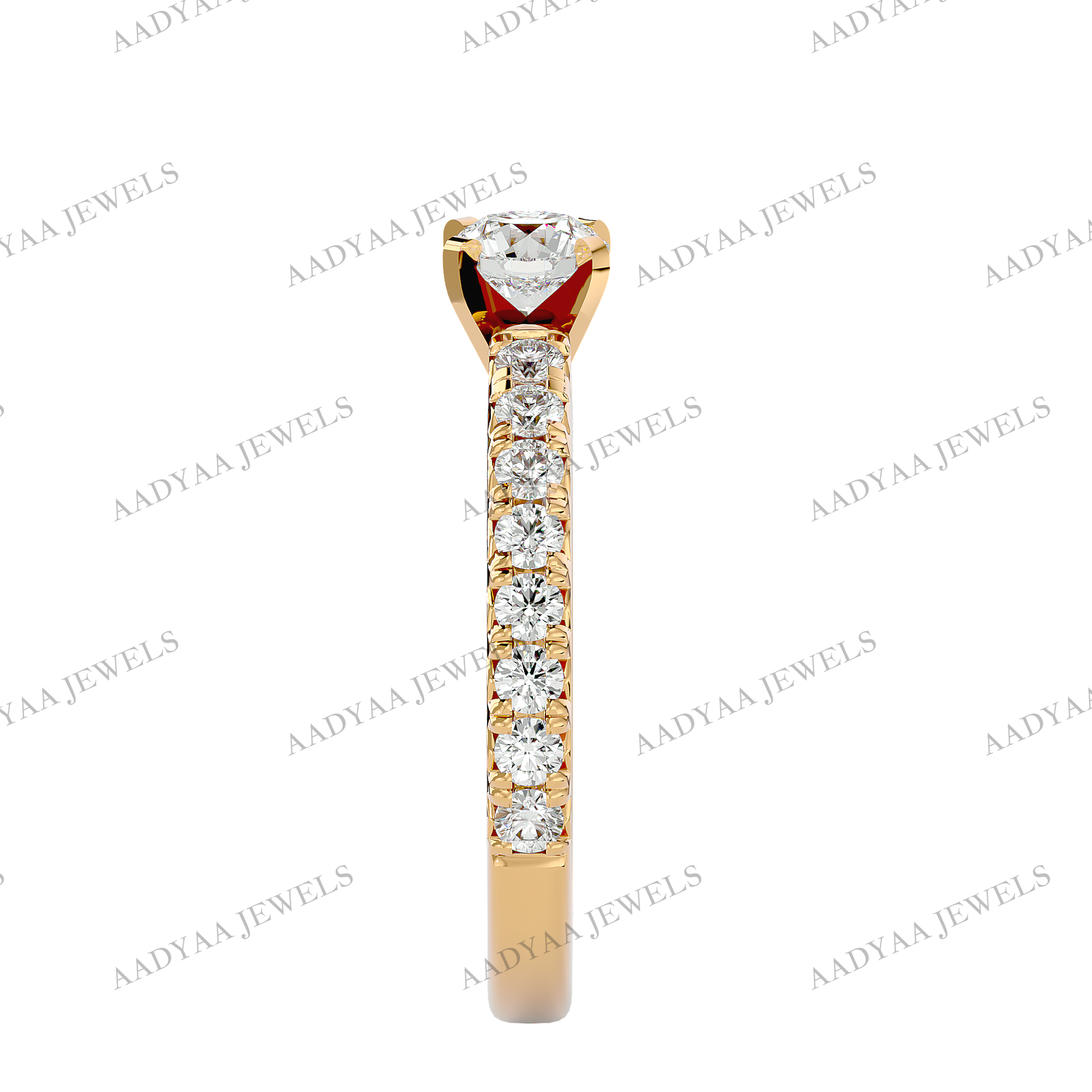 Erica Diamond Ladies Ring | Aadyaajewels