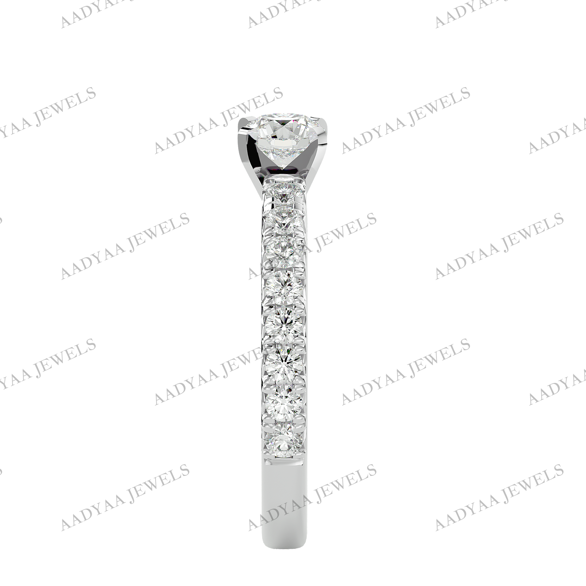Erica Diamond Ladies Ring | Aadyaajewels