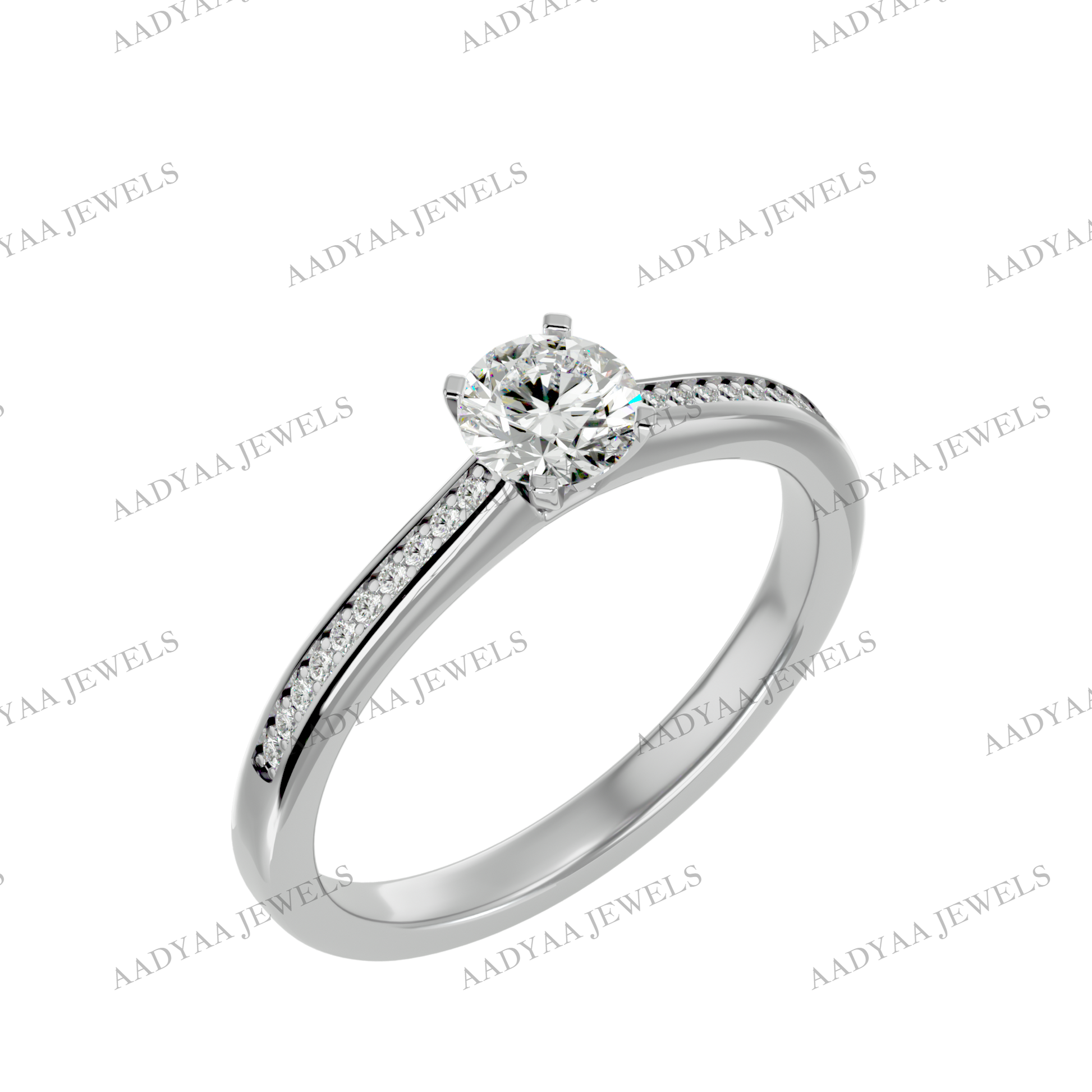 Bexley Diamond Ladies Ring | Aadyaajewels