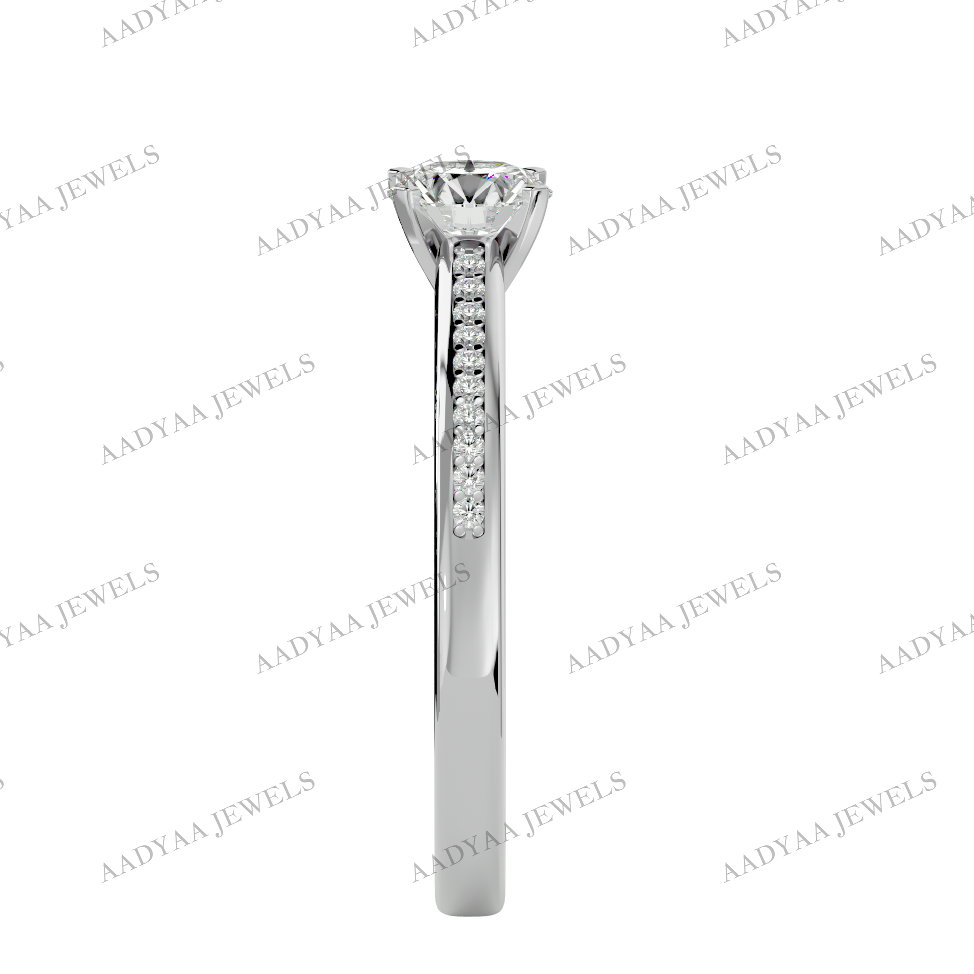 Bexley Diamond Ladies Ring | Aadyaajewels