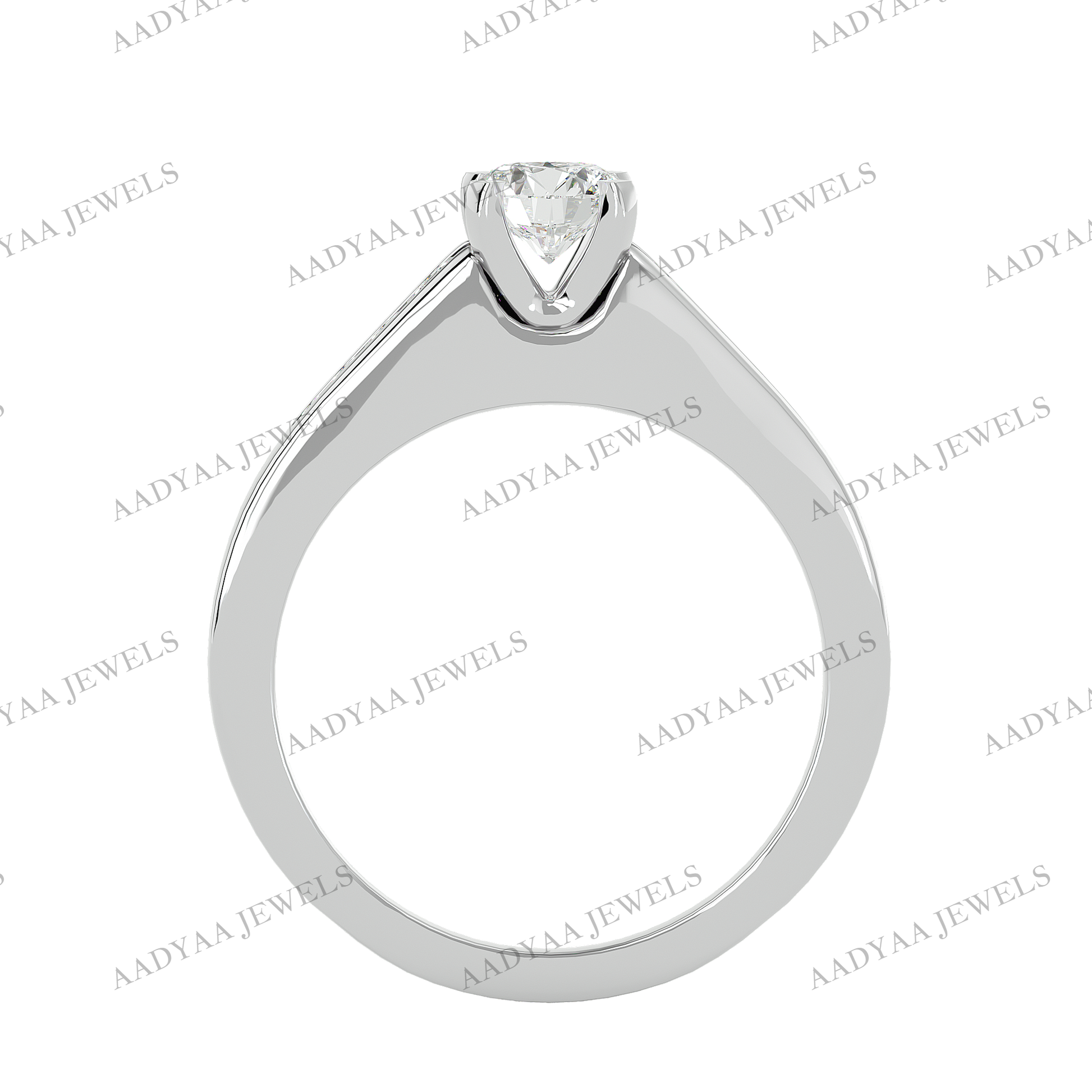 Emmaline Diamond Ladies Ring | Aadyaajewels