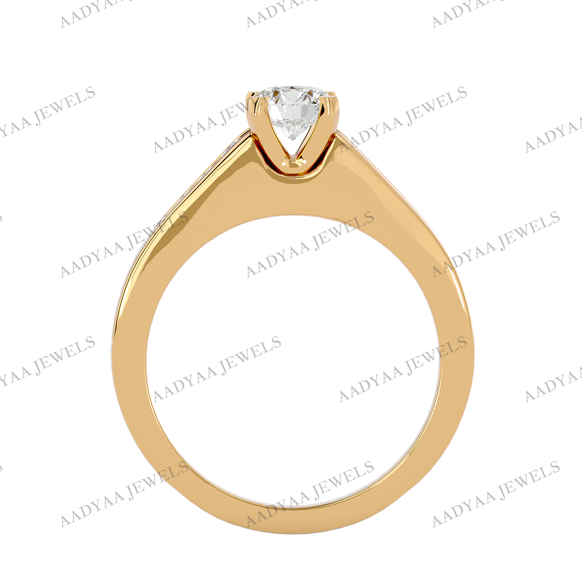 Emmaline Diamond Ladies Ring | Aadyaajewels