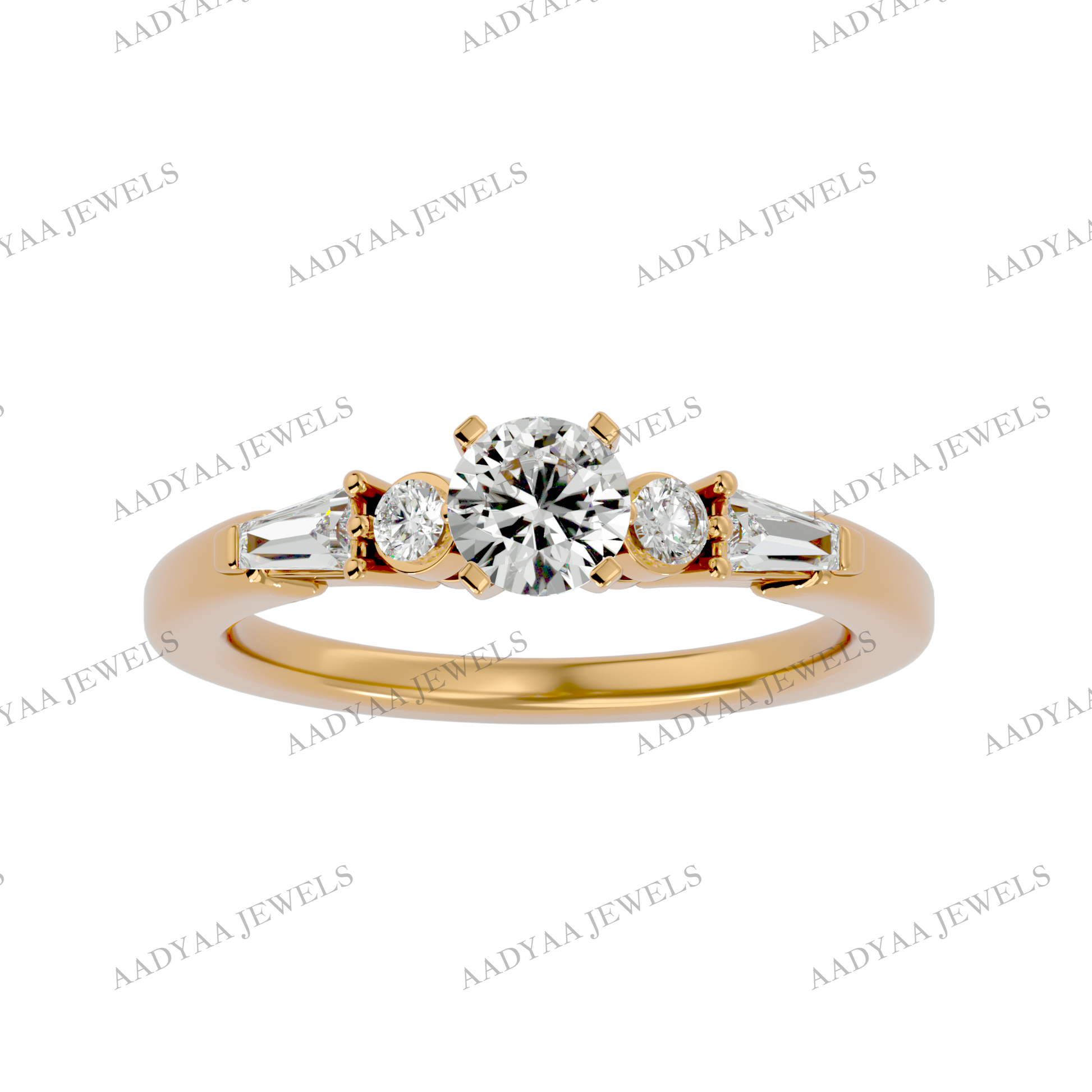 Guadalupe Diamond Ladies Ring | Aadyaajewels