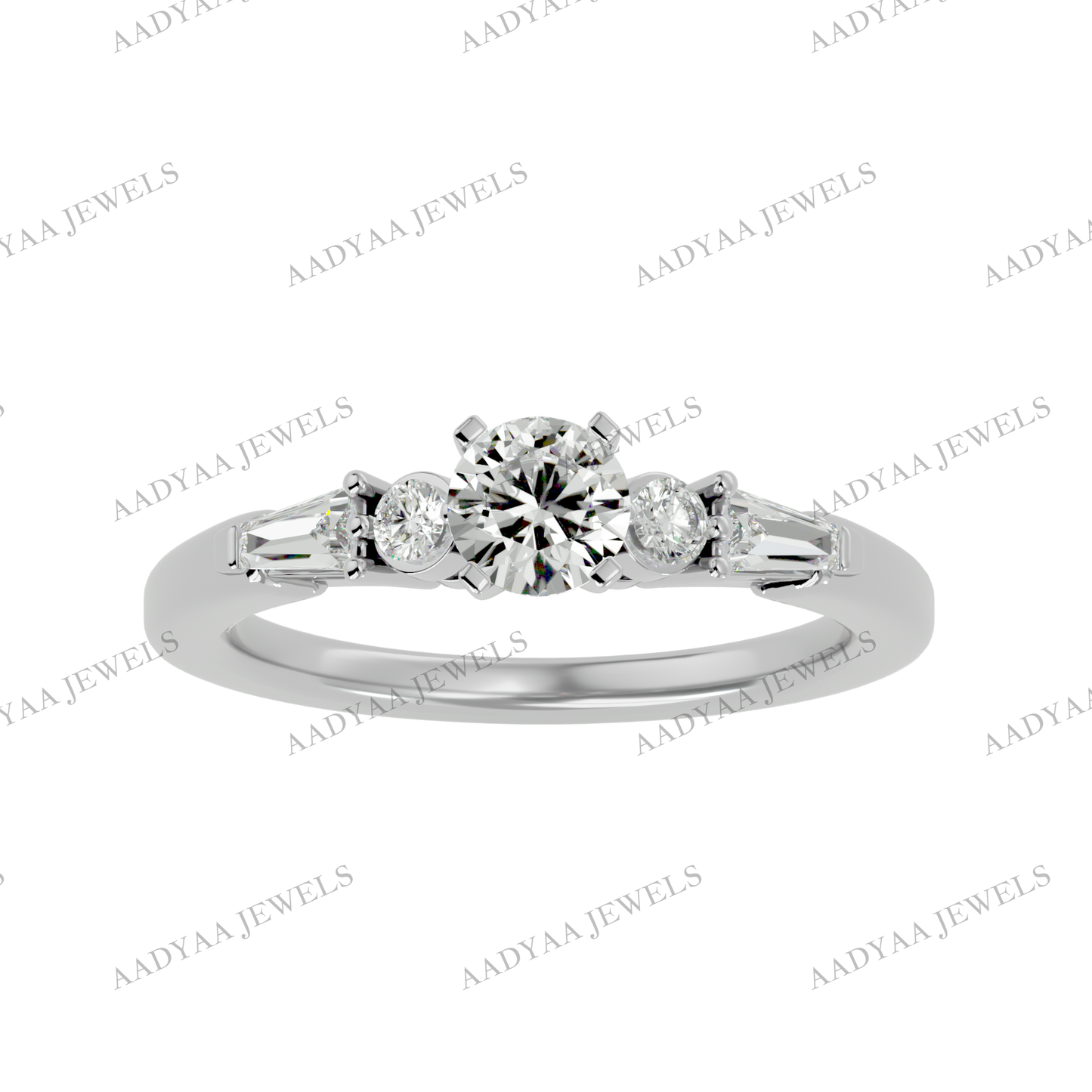Guadalupe Diamond Ladies Ring