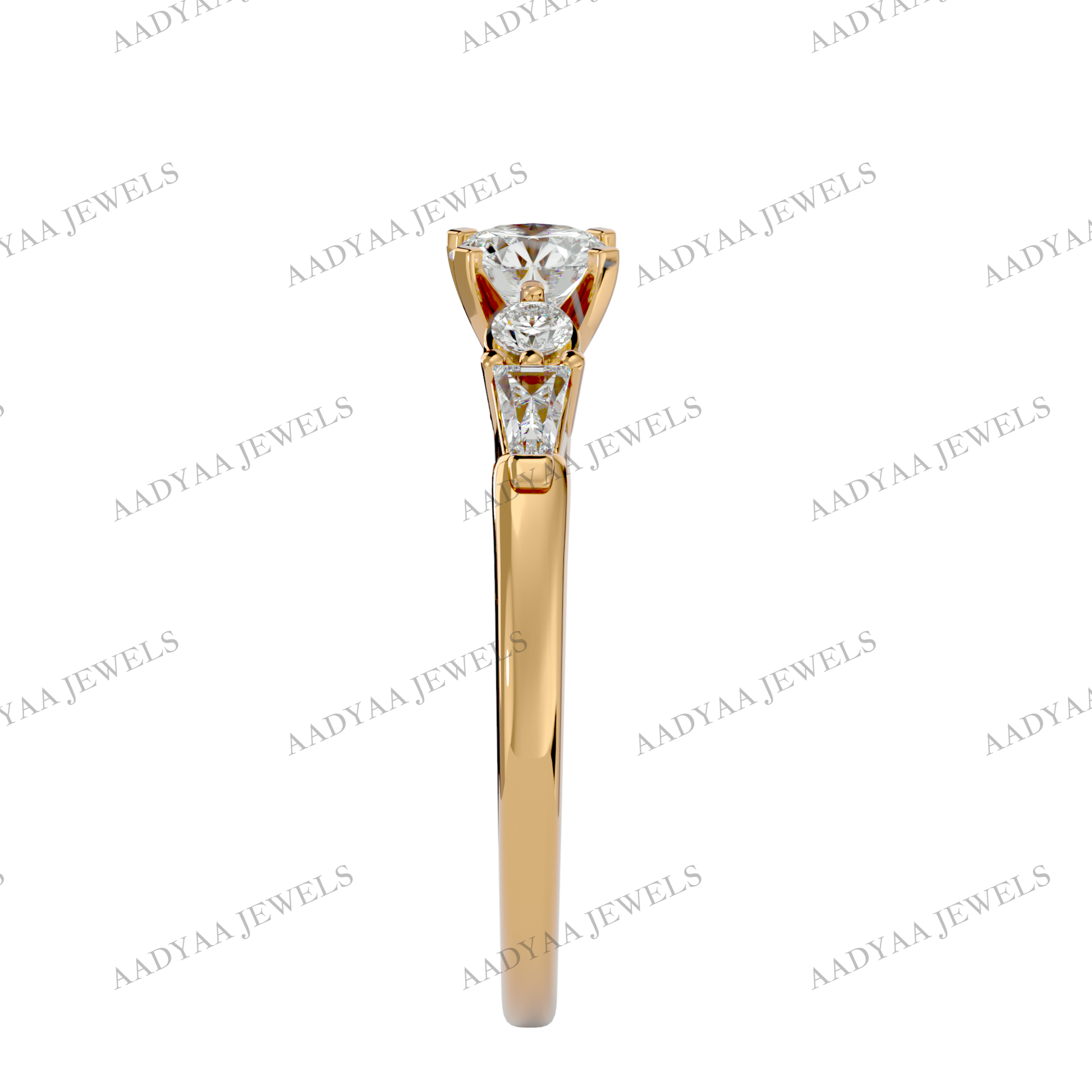 Guadalupe Diamond Ladies Ring | Aadyaajewels