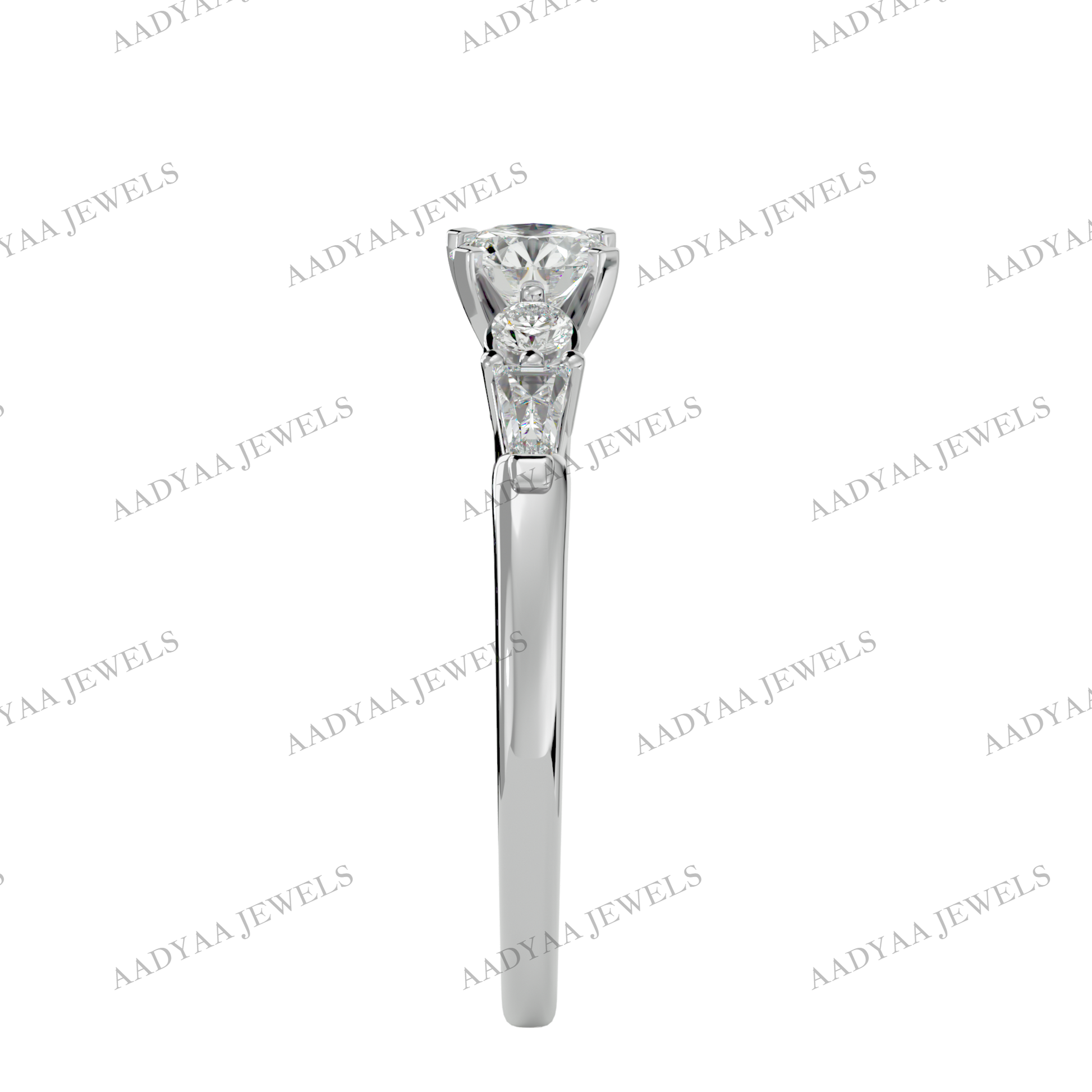 Guadalupe Diamond Ladies Ring | Aadyaajewels