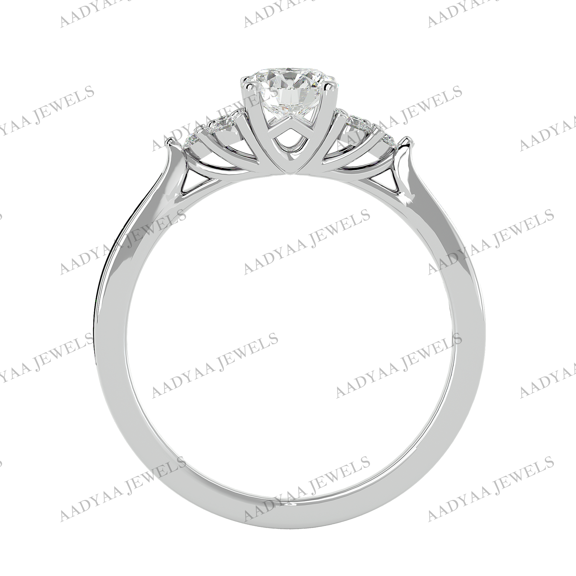 Endy Diamond Ladies Ring | Aadyaajewels