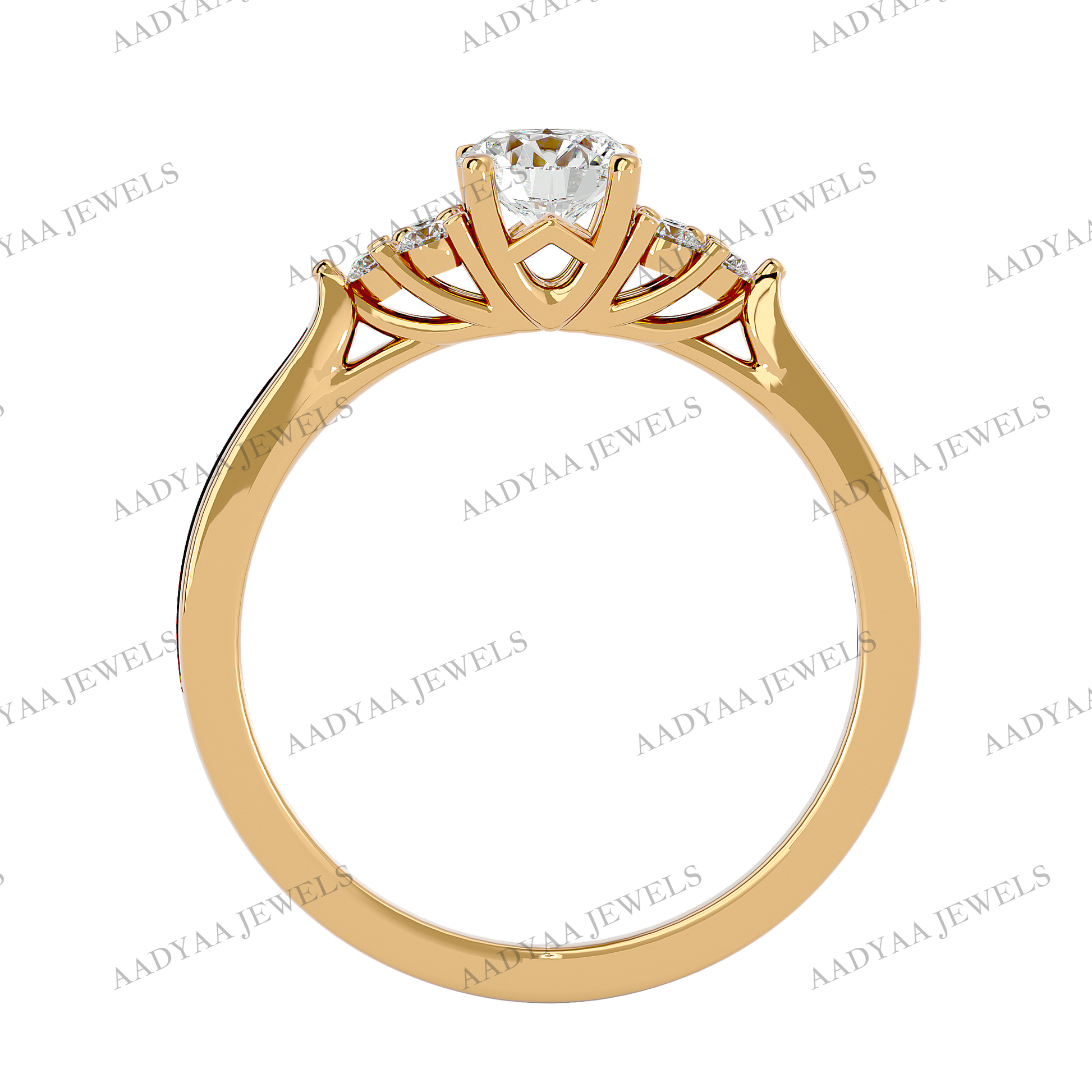 Endy Diamond Ladies Ring | Aadyaajewels