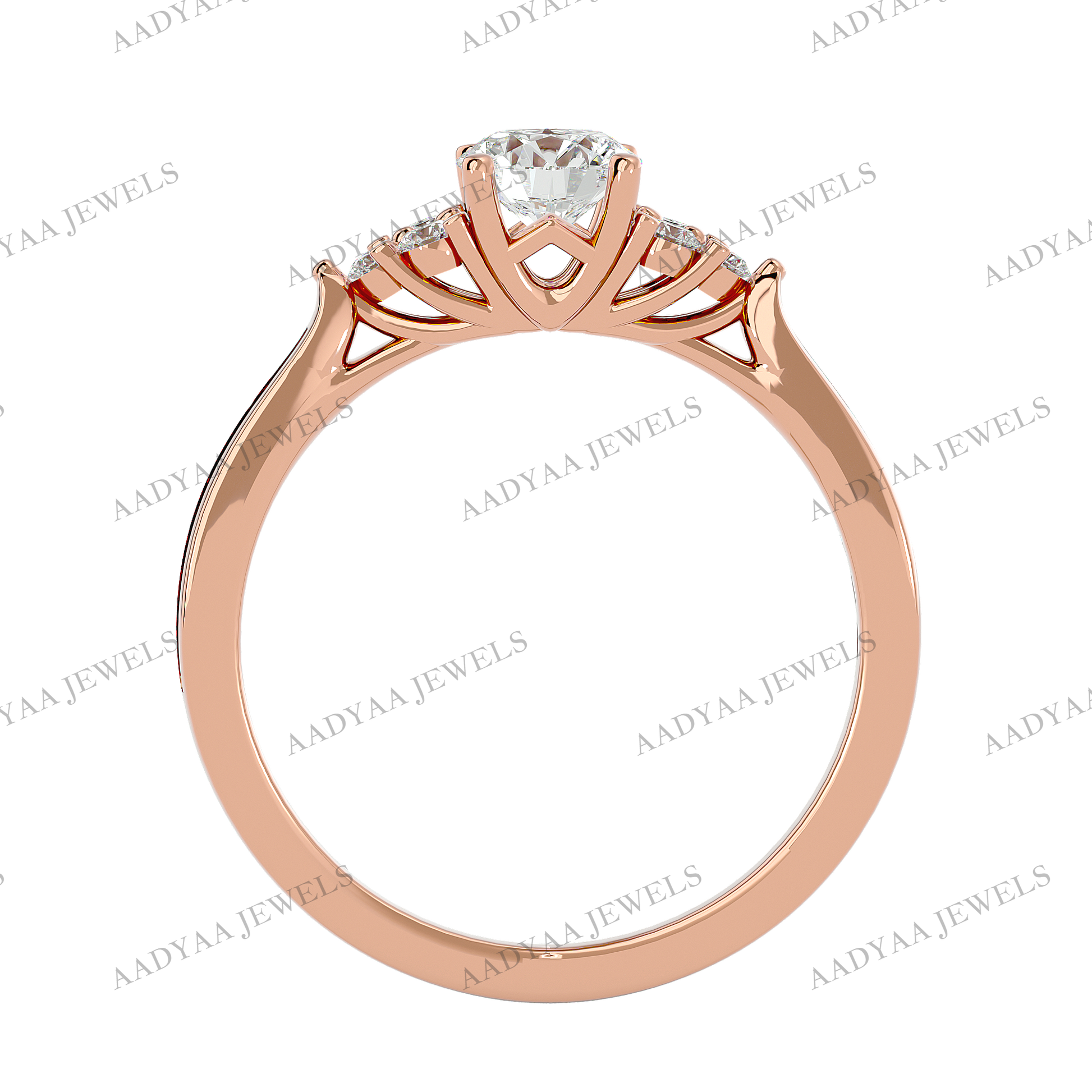 Endy Diamond Ladies Ring | Aadyaajewels