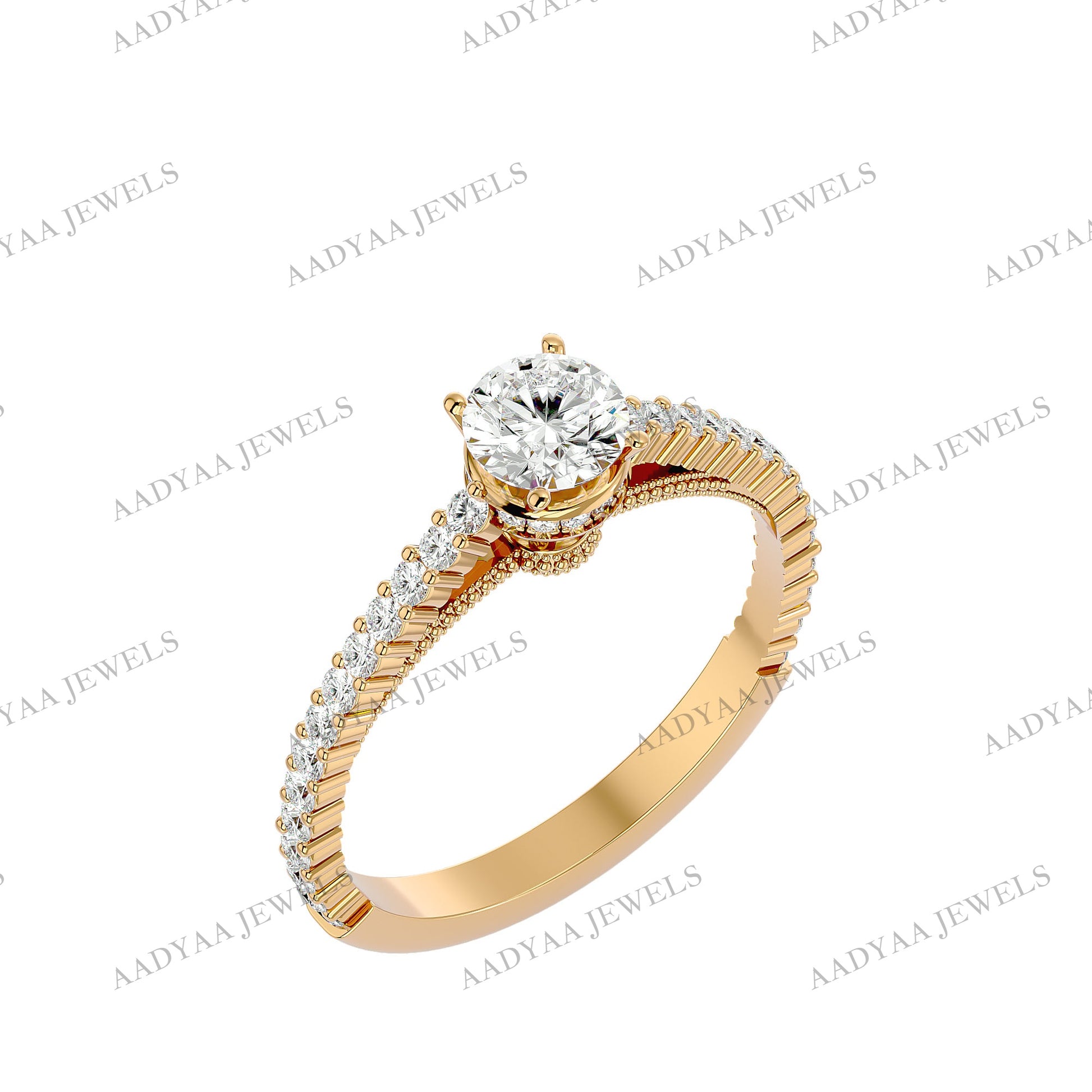 Madalynn Diamond Ladies Ring | Aadyaajewels
