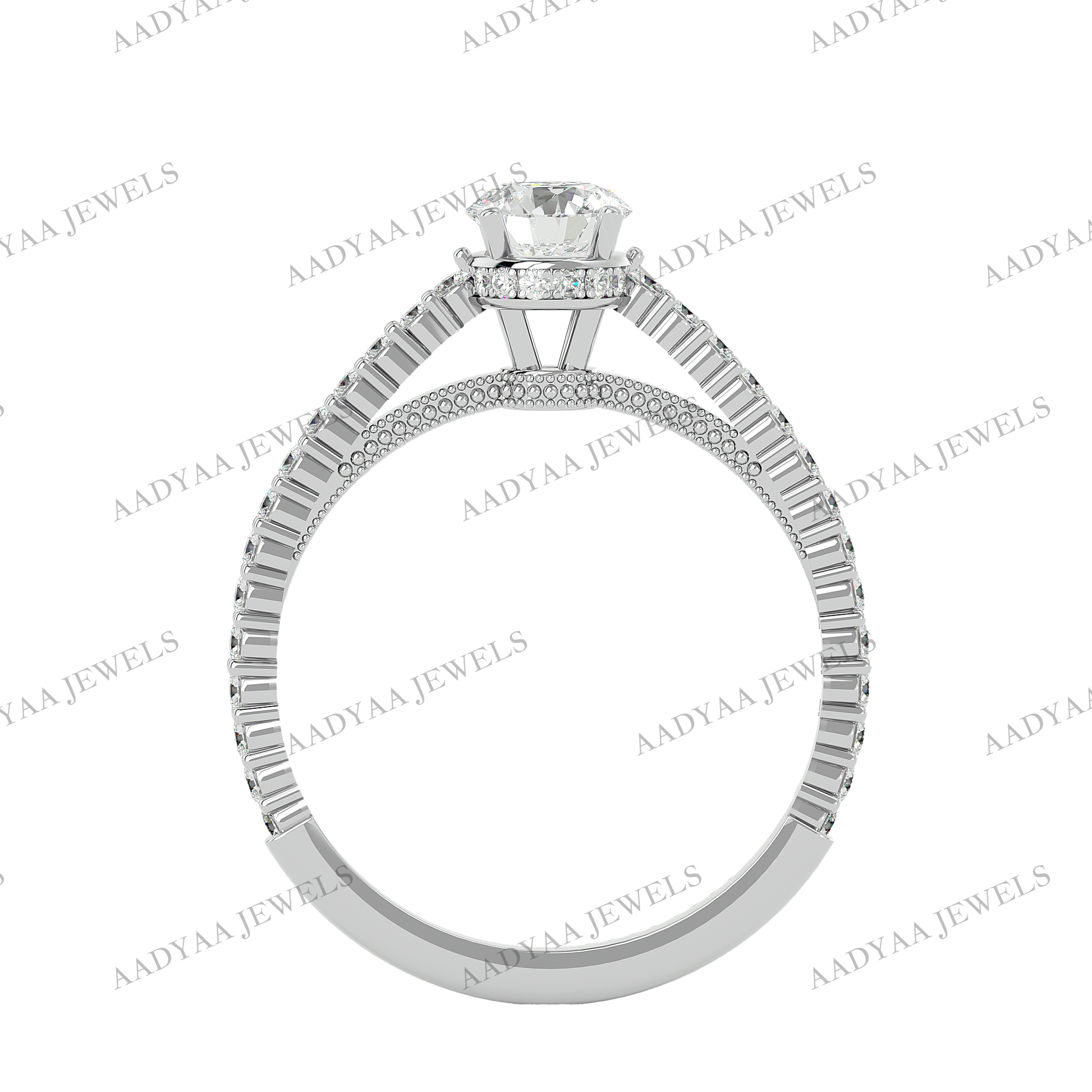 Madalynn Diamond Ladies Ring | Aadyaajewels