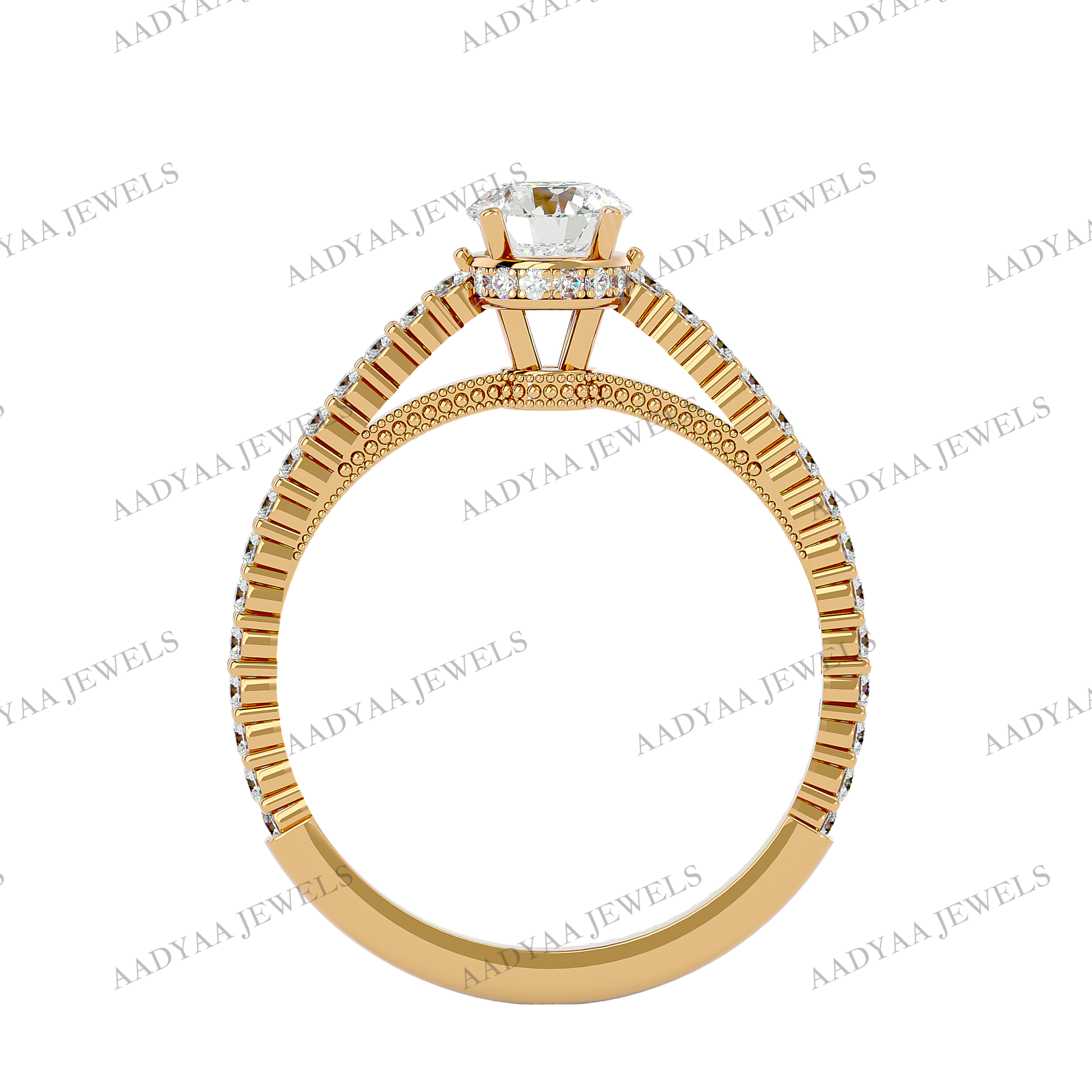 Madalynn Diamond Ladies Ring | Aadyaajewels