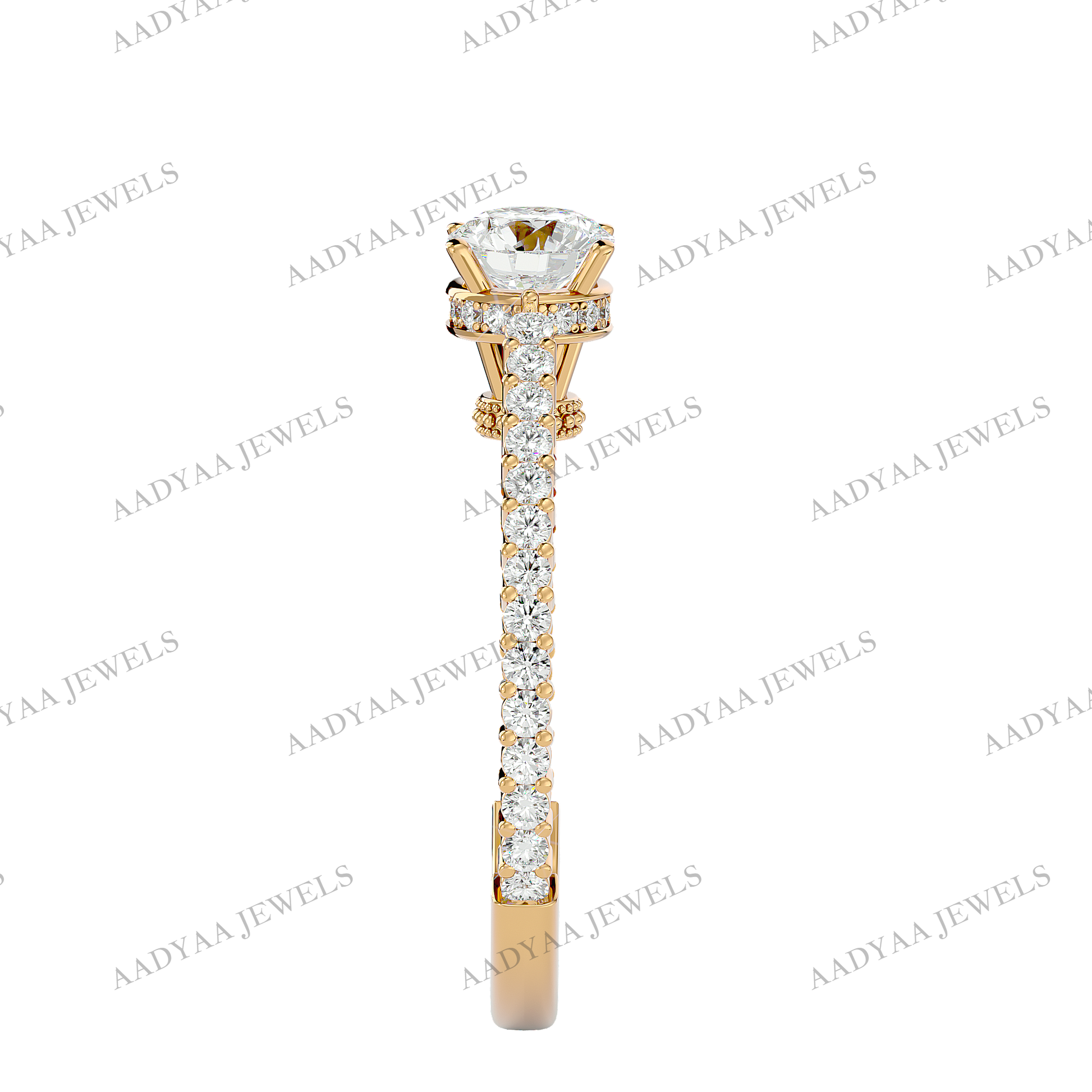 Madalynn Diamond Ladies Ring | Aadyaajewels