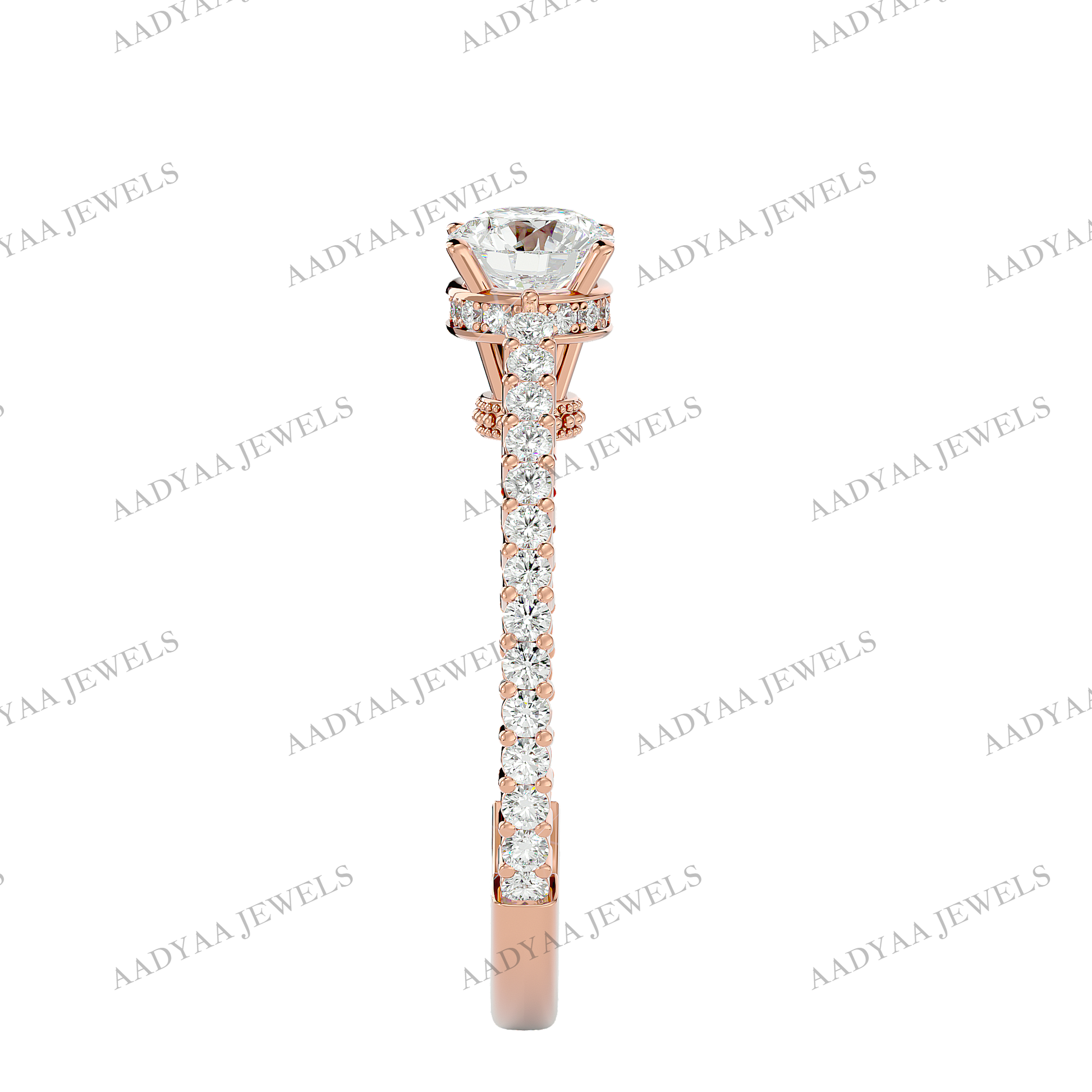 Madalynn Diamond Ladies Ring | Aadyaajewels