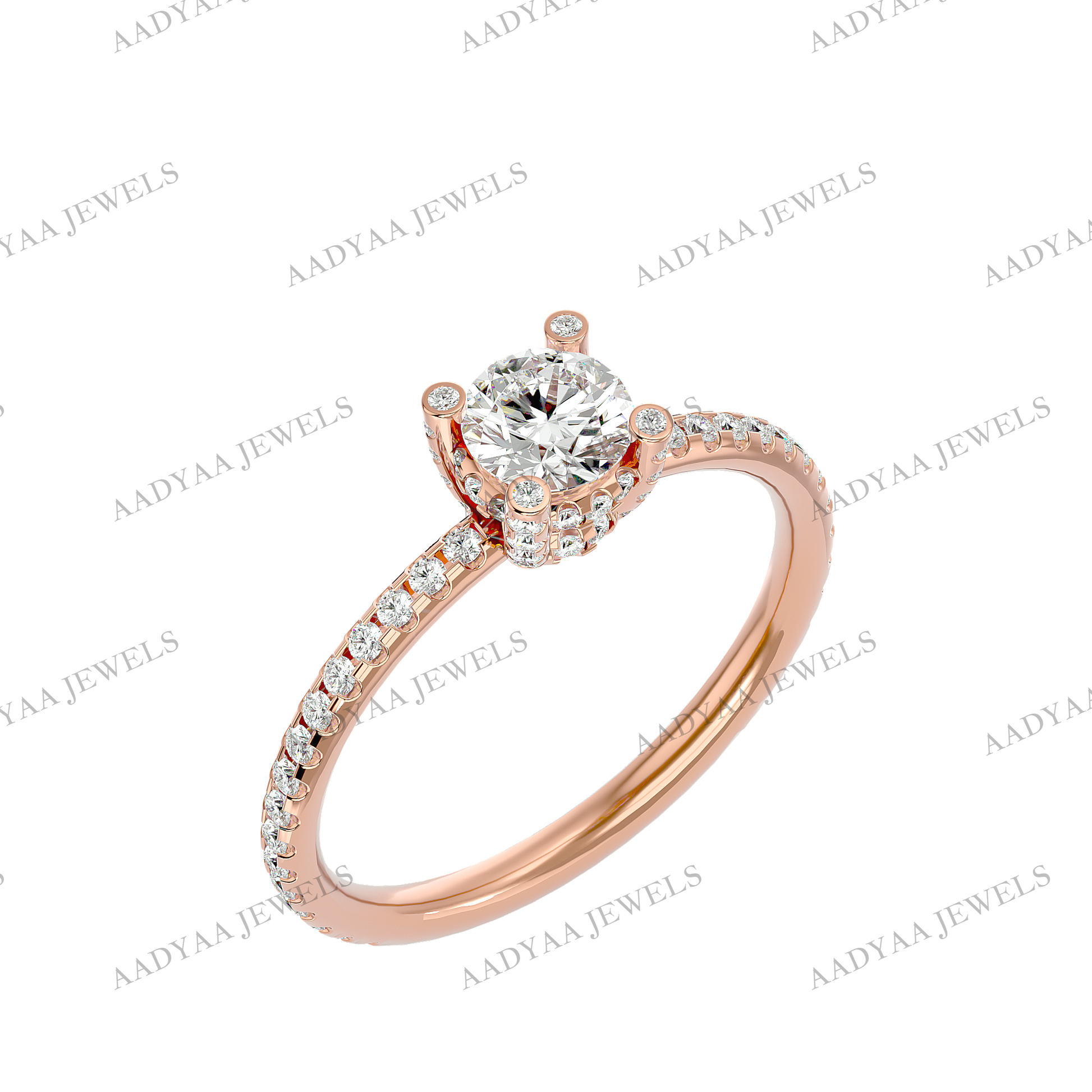 Paloma Diamond Ladies Ring | Aadyaajewels