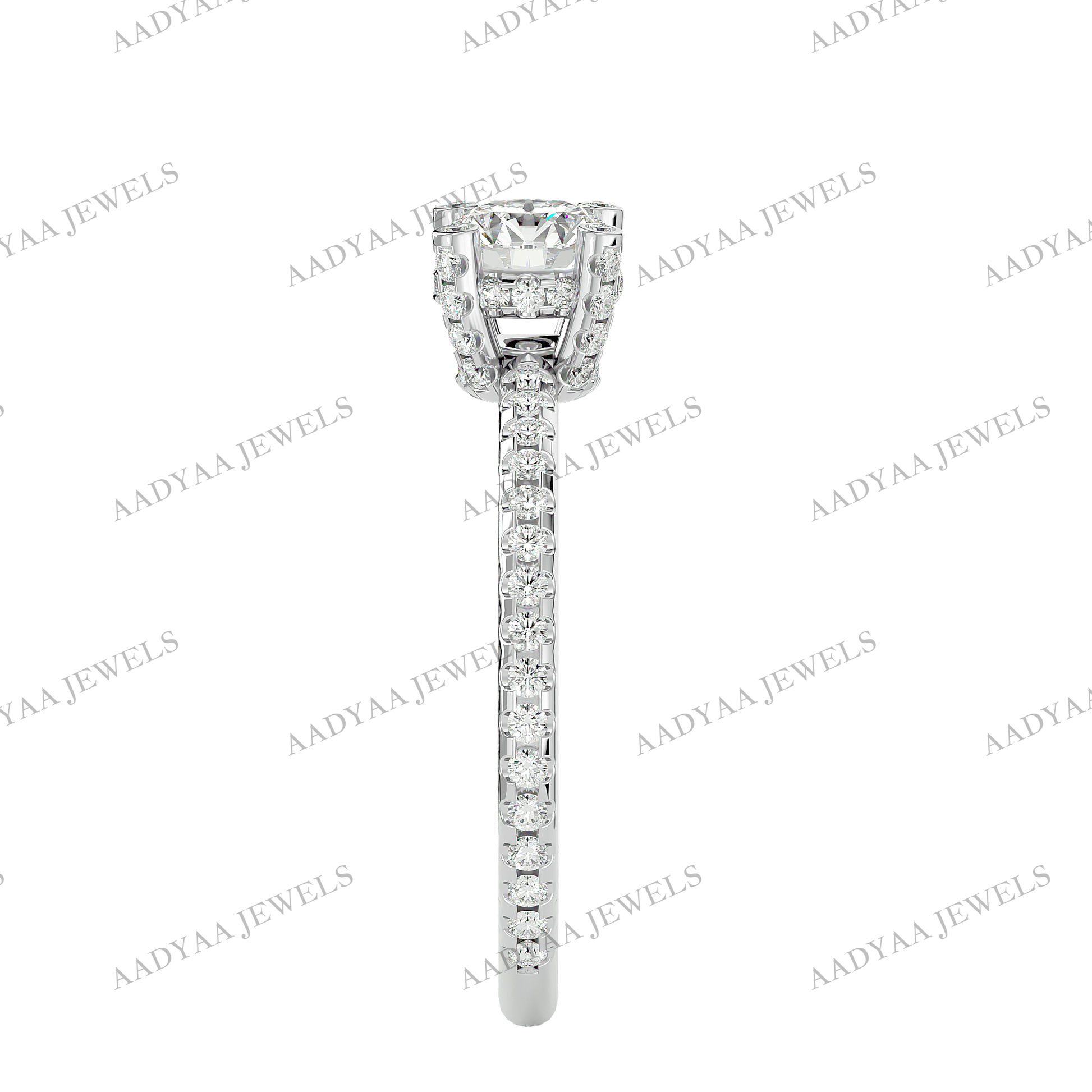 Paloma Diamond Ladies Ring | Aadyaajewels