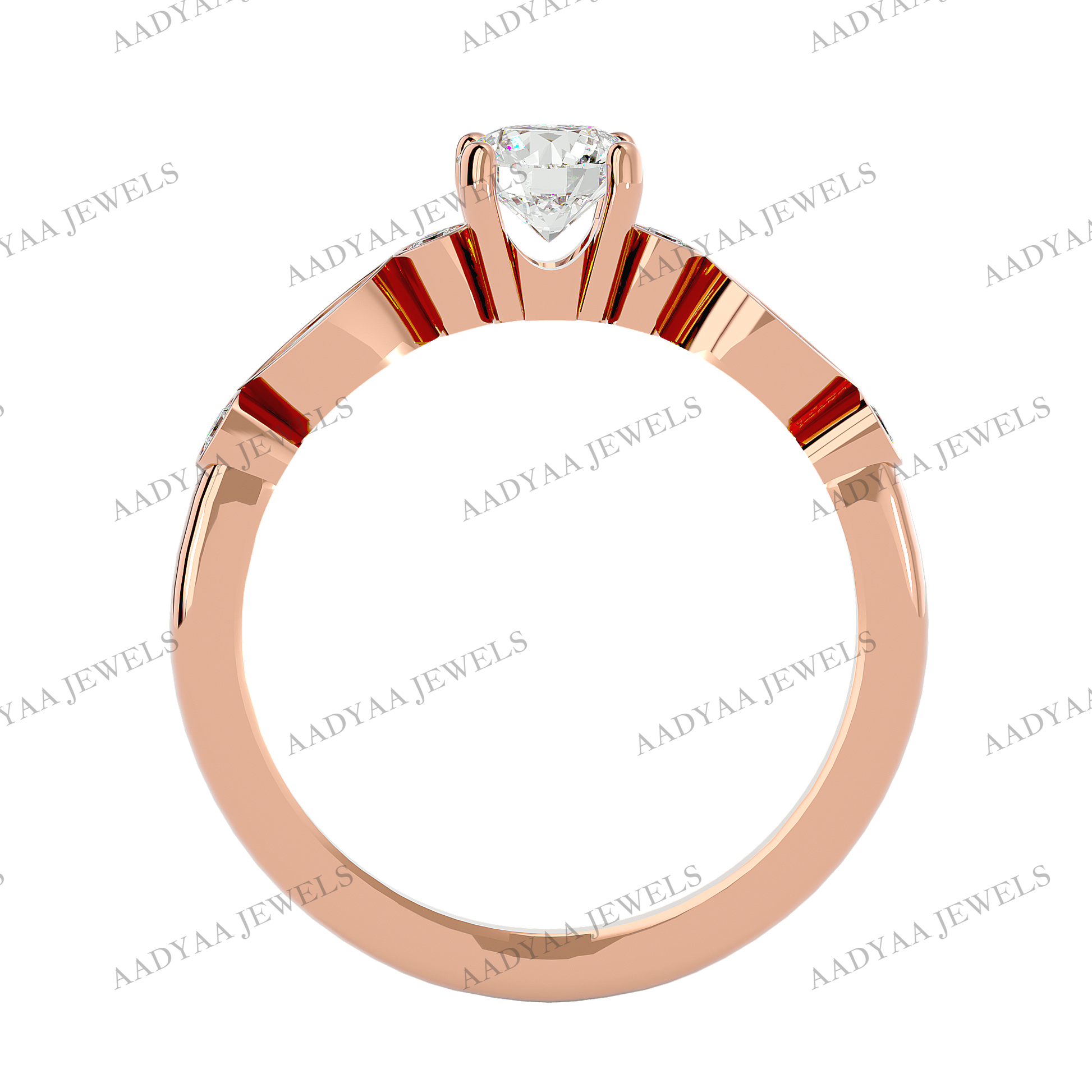 Samira Diamond Ladies Ring | Aadyaajewels