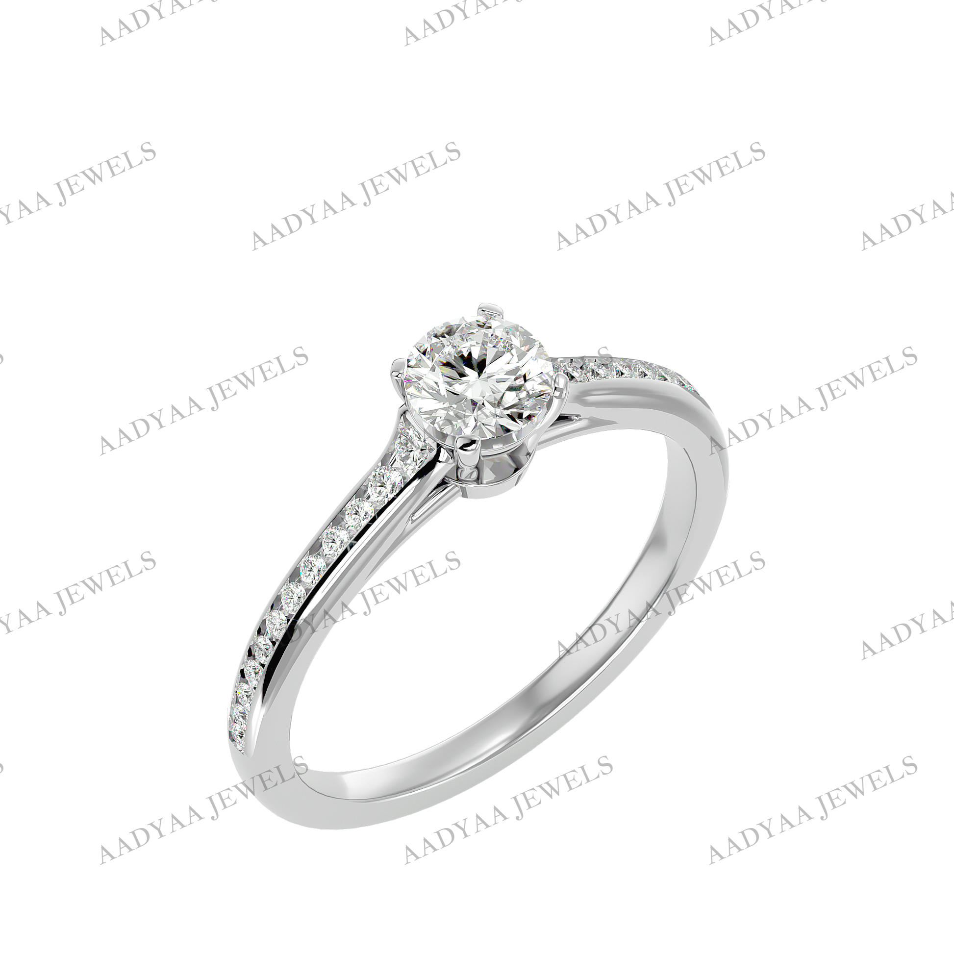 Dulce Diamond Ladies Ring | Aadyaajewels