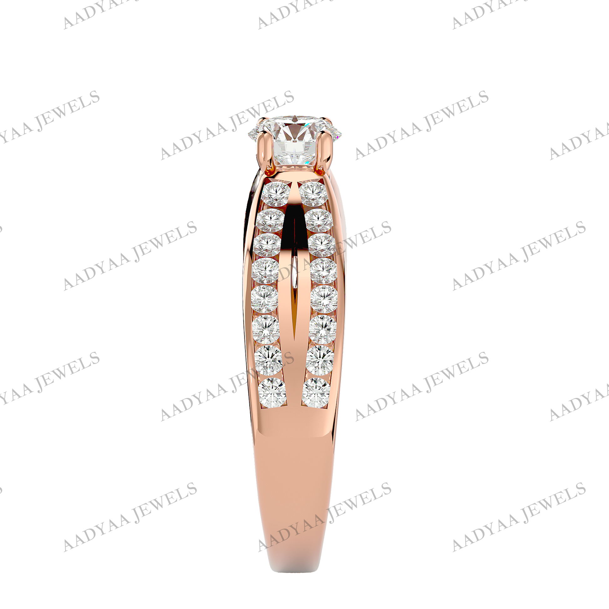 Kallie Diamond Ladies Ring | Aadyaajewels