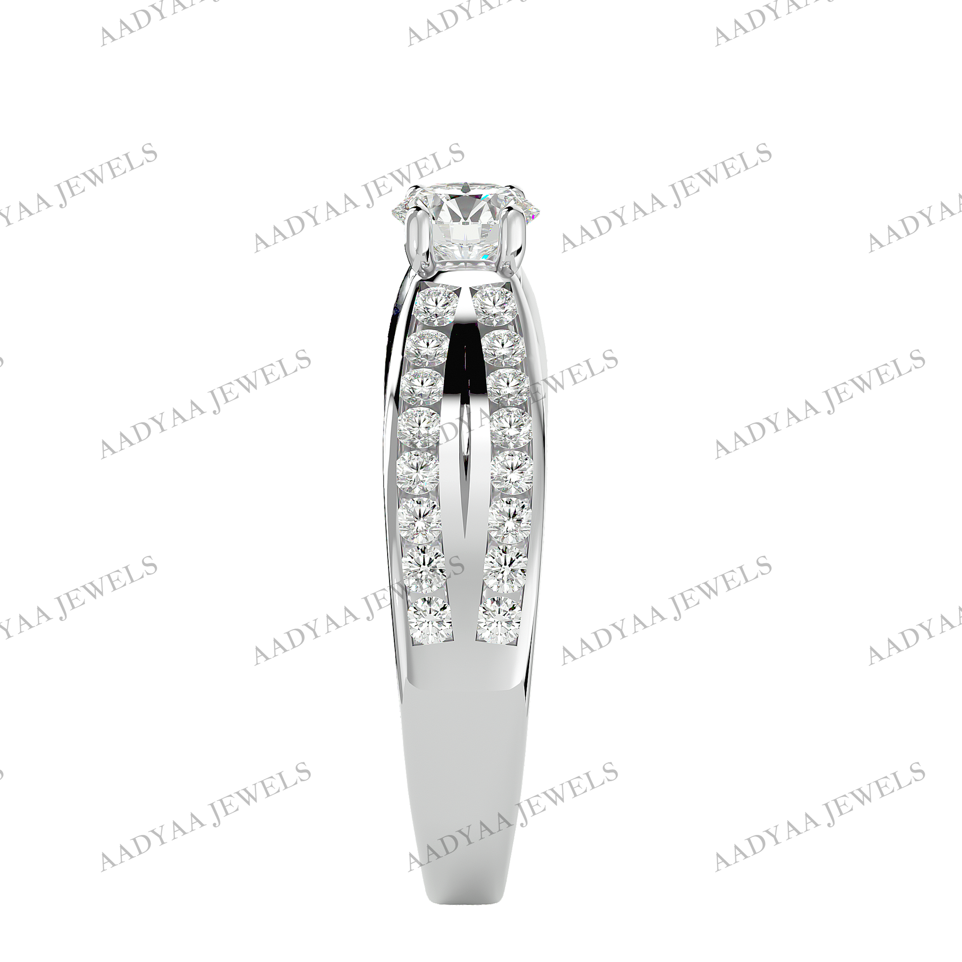 Kallie Diamond Ladies Ring | Aadyaajewels